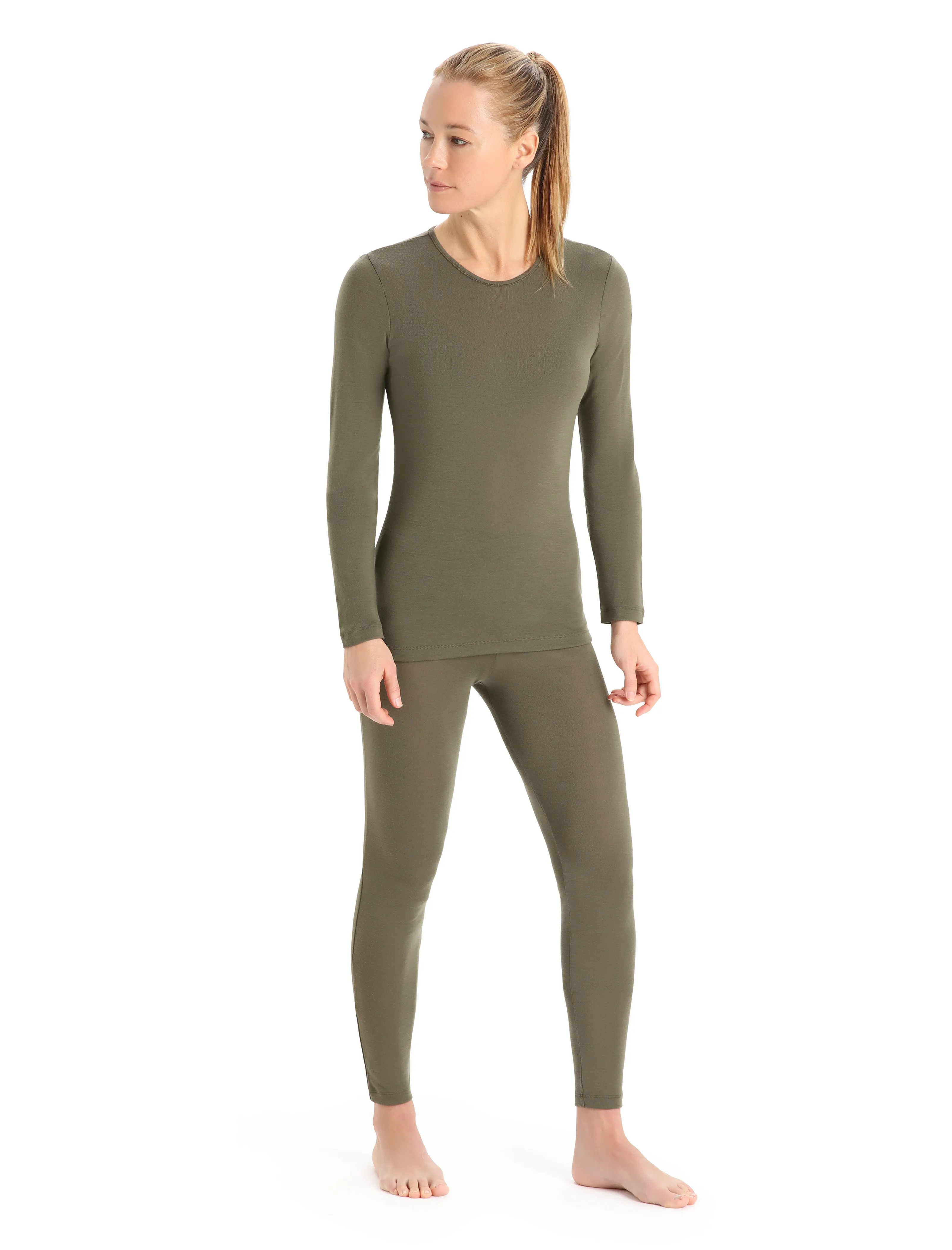 Women's Merino 175 Everyday Long Sleeve Crewe Thermal Top sold by Icebreaker product image thumbnail 3
