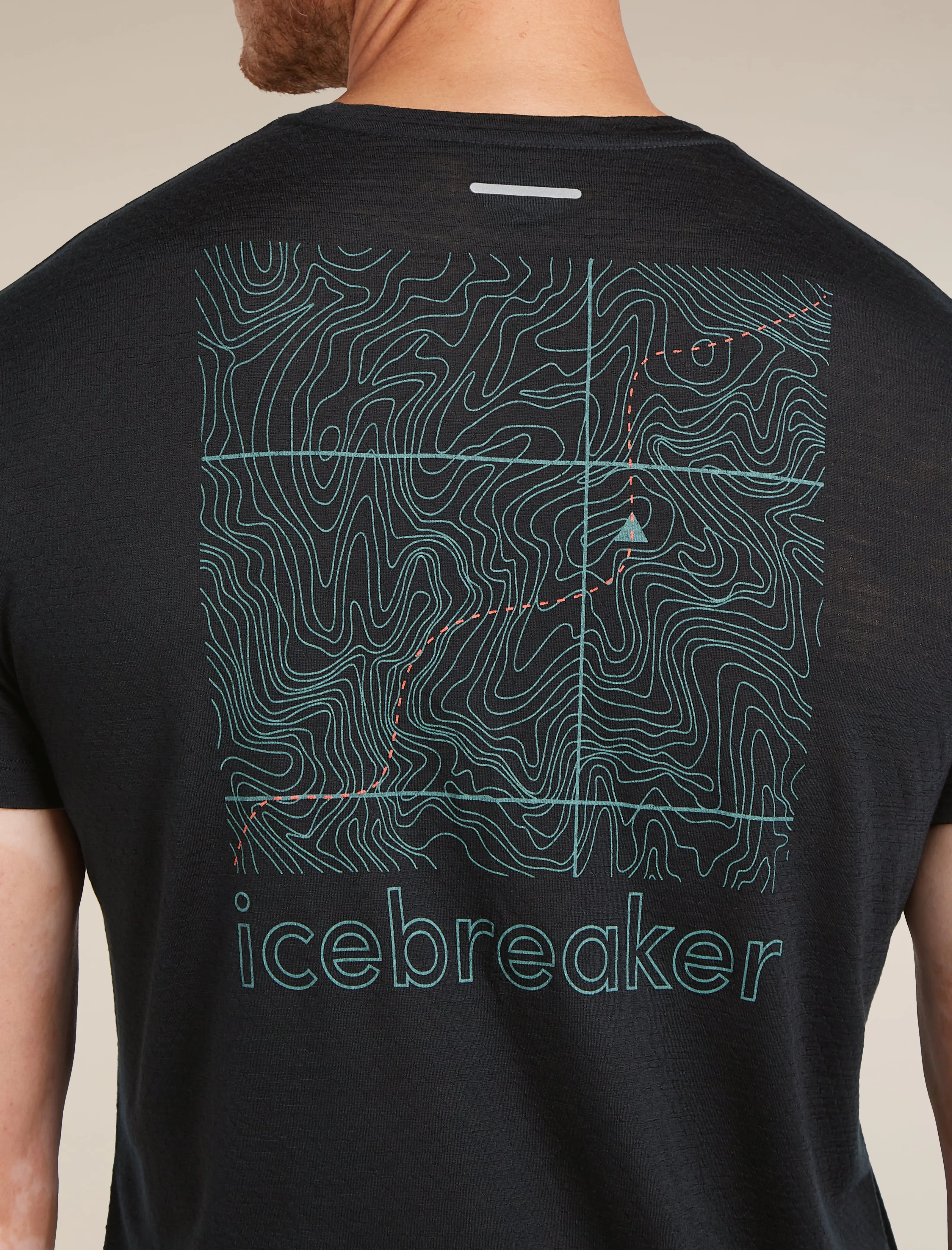 Men's Merino Blend 125 Cool-Lite™ Sphere Short Sleeve T-Shirt Trail sold by Icebreaker product image thumbnail 5