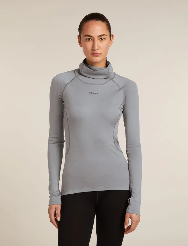 Women's 300 MerinoFine™ Polar Long Sleeve Roll Neck Thermal Top sold by Icebreaker