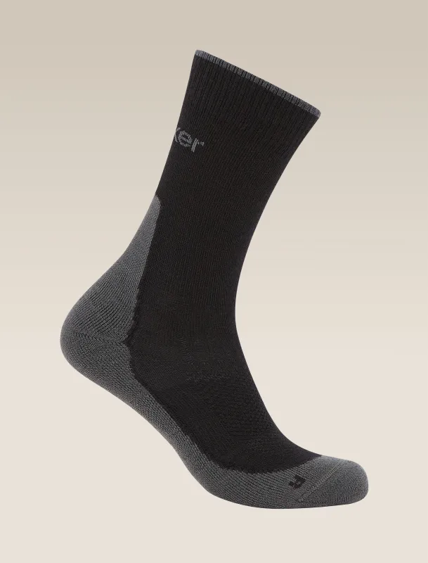 Men's Merino Hike+ Light Crew Socks sold by Icebreaker