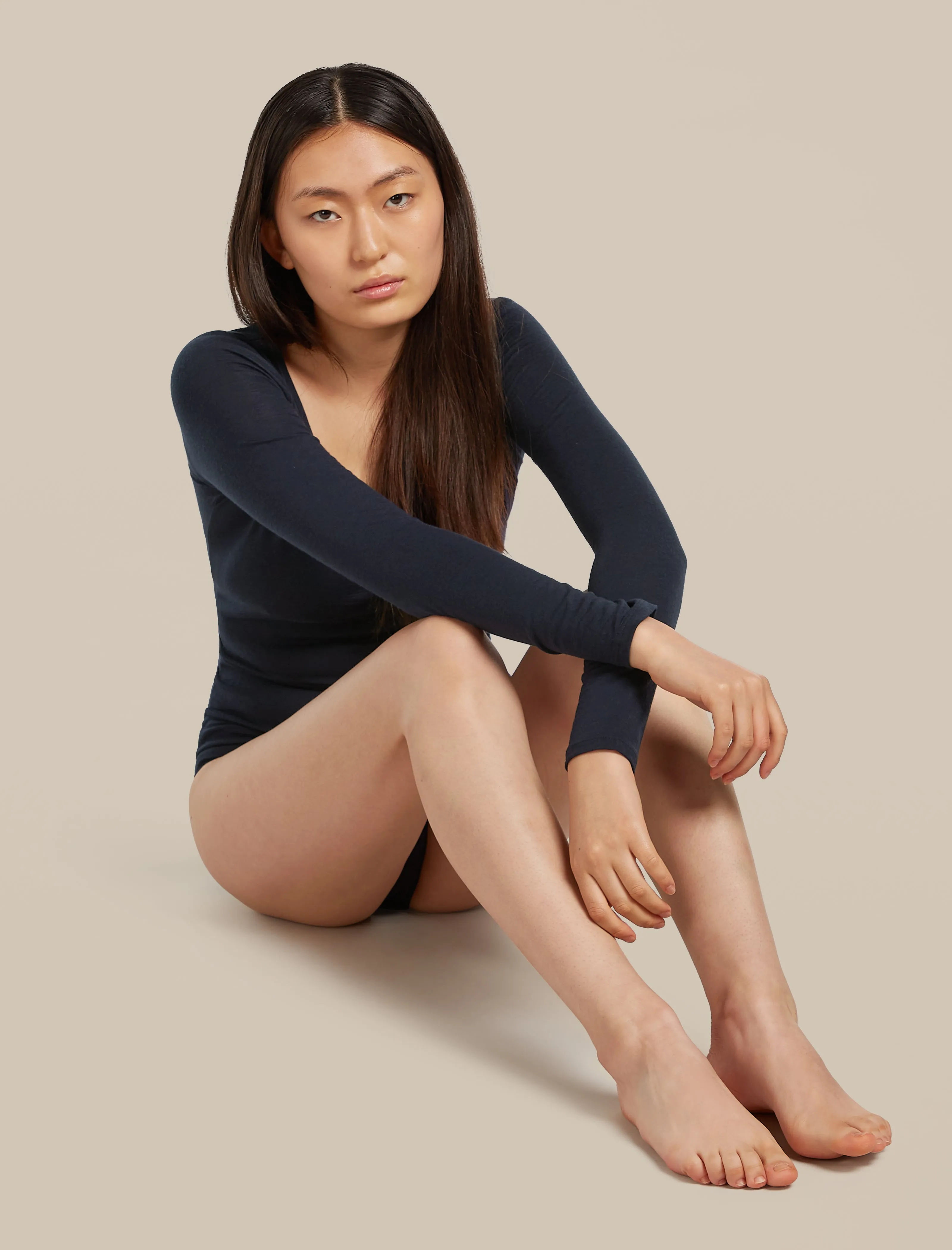 Women's Merino 150 Siren Long Sleeve Sweetheart Top sold by Icebreaker product image thumbnail 4