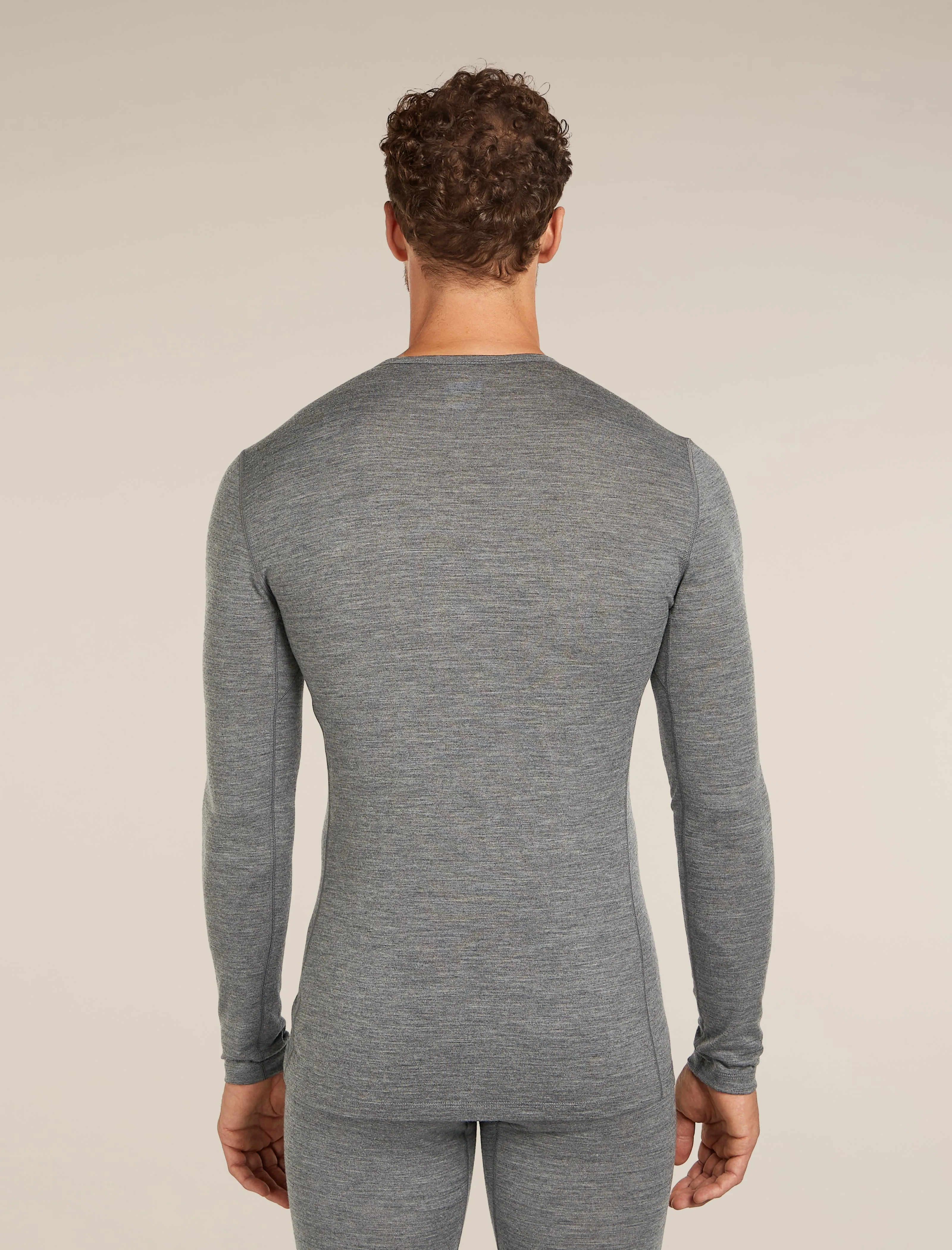 Men's Merino 200 Oasis Long Sleeve Crewe Thermal Top sold by Icebreaker product image thumbnail 2