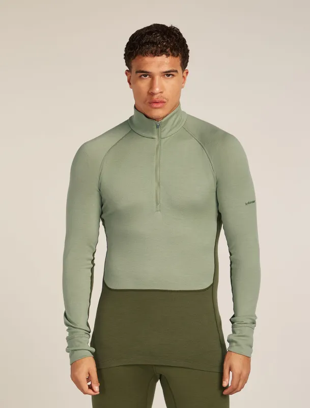 Men's Merino 260 ZoneKnit™ Long Sleeve Half Zip Thermal Top sold by Icebreaker