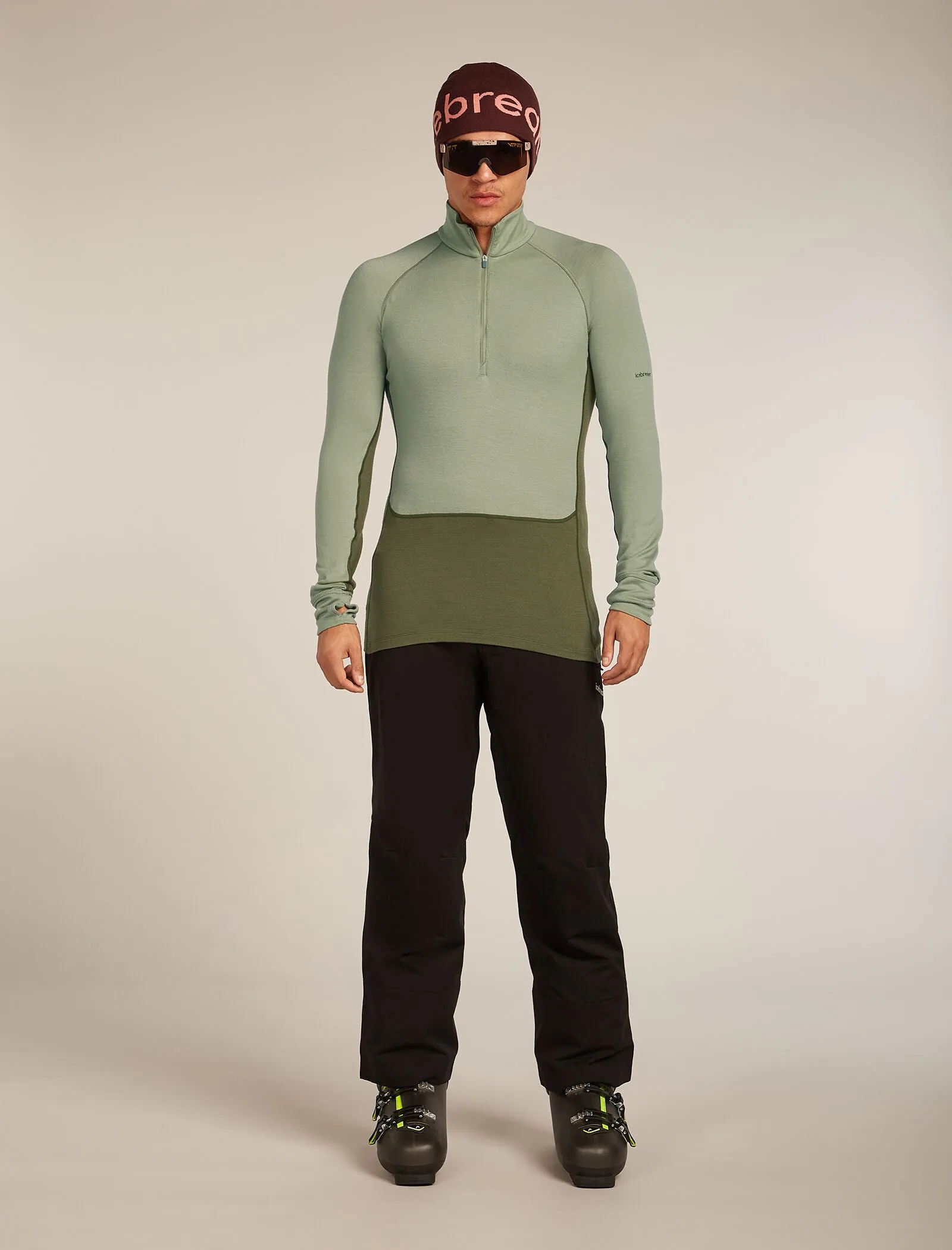 Men's Merino 260 ZoneKnit™ Long Sleeve Half Zip Thermal Top sold by Icebreaker product image thumbnail 4