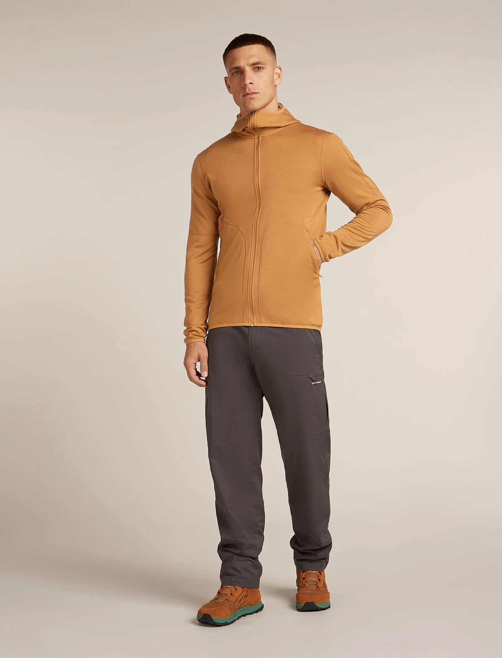 Men's Merino 560 Realfleece™ Elemental Long Sleeve Zip Hoodie sold by Icebreaker product image thumbnail 3