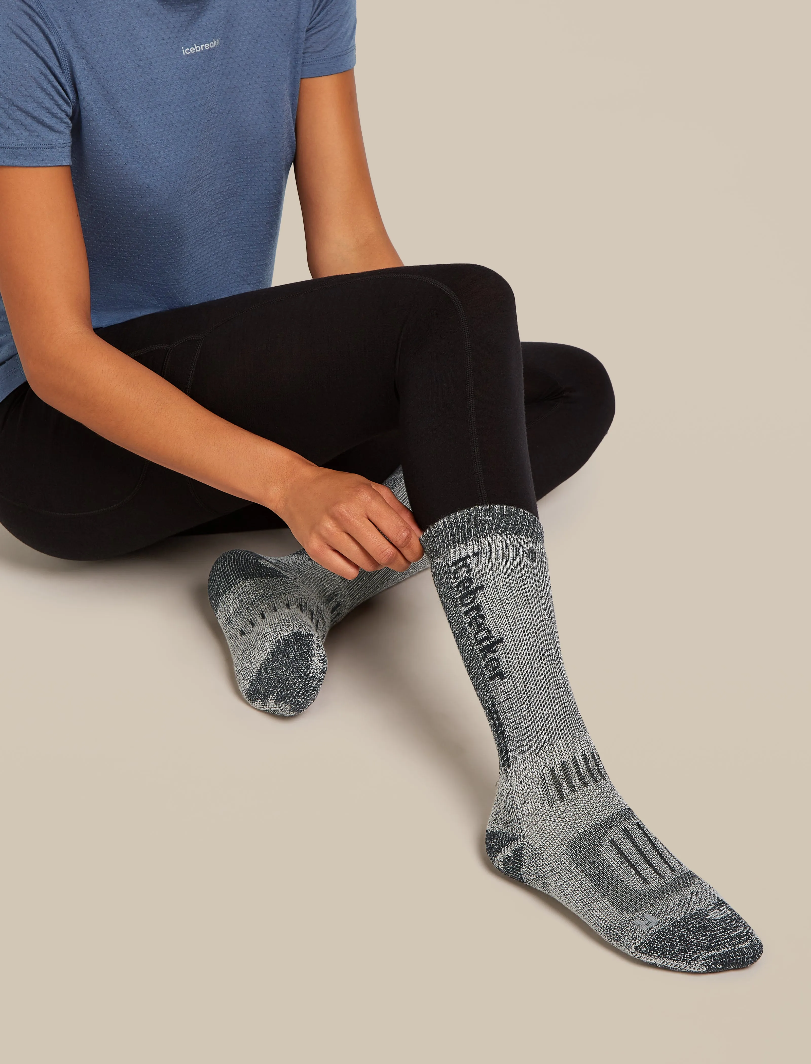 Women's Merino Hike+ Mountaineer Mid Calf Socks sold by Icebreaker product image thumbnail 3