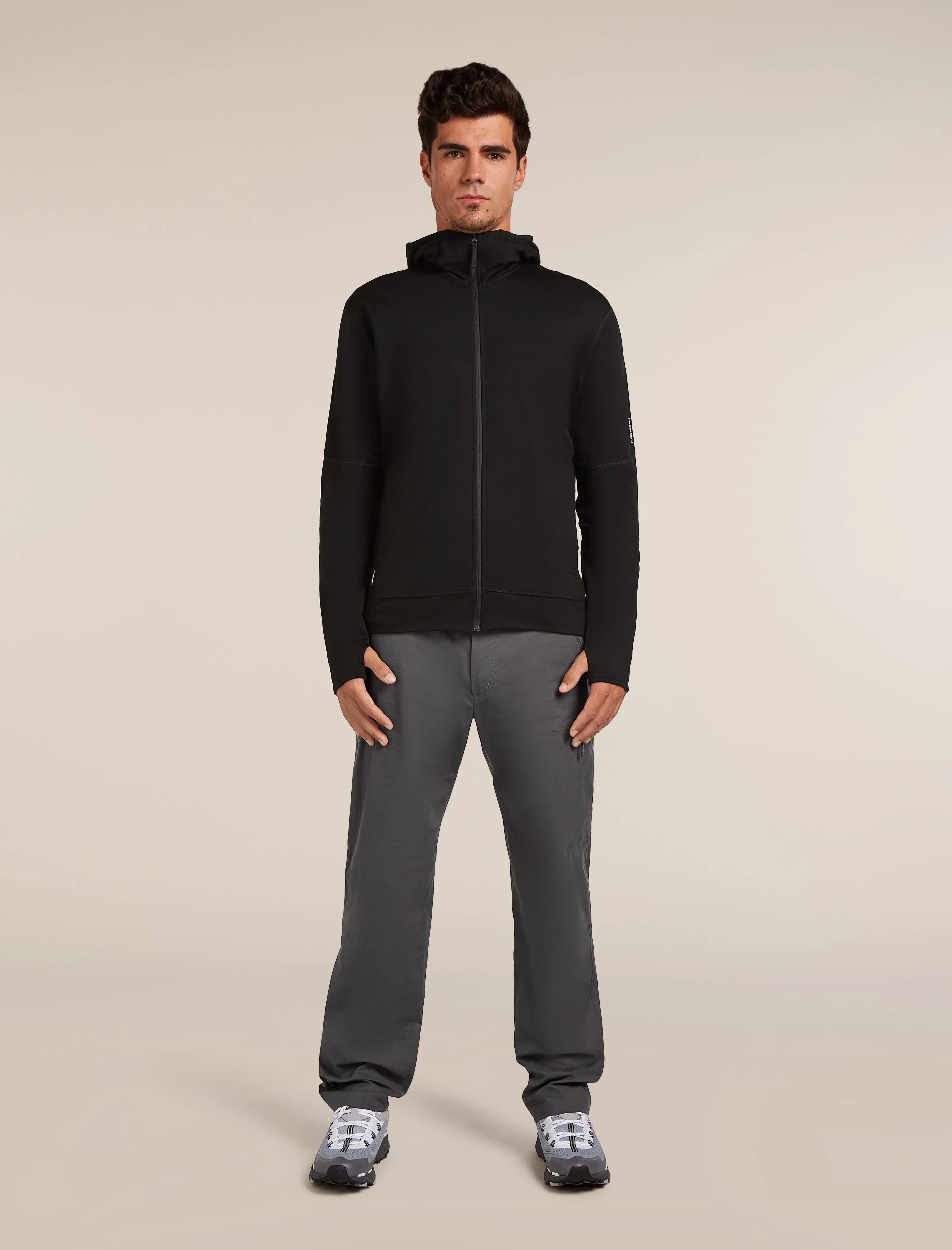 Men's Merino 360 Realfleece™ Elemental Long Sleeve Zip Hoodie sold by Icebreaker product image thumbnail 3