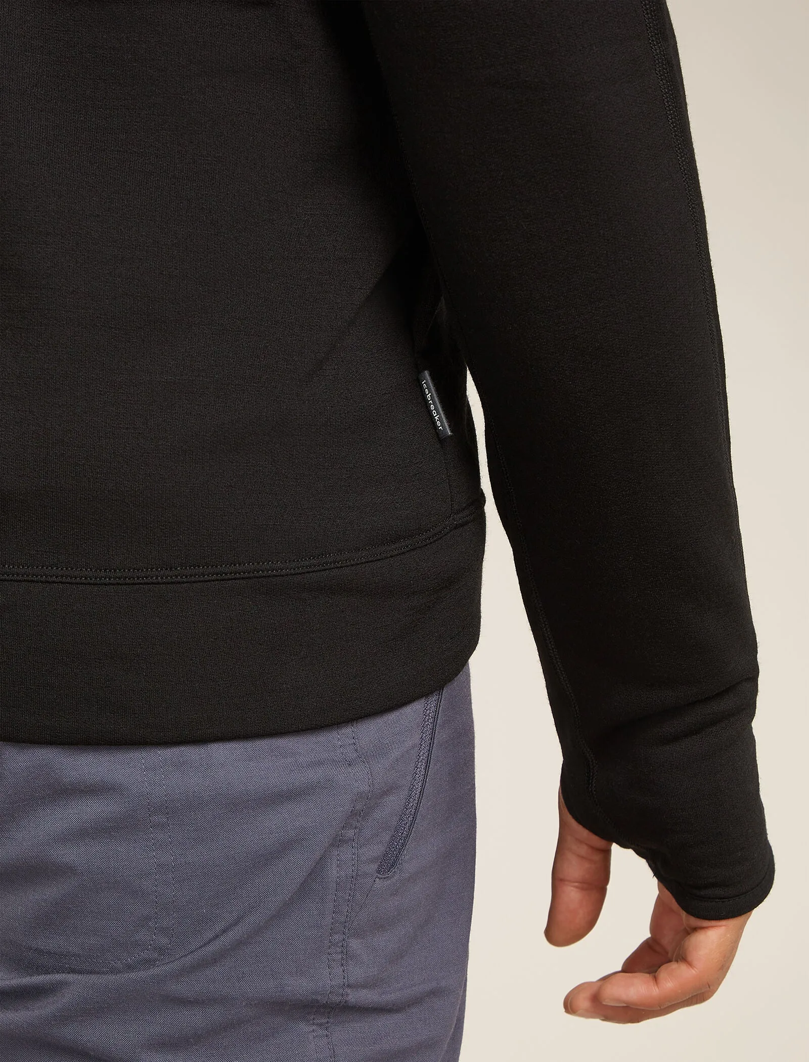 Men's Merino 360 Realfleece™ Elemental Long Sleeve Zip Hoodie sold by Icebreaker product image thumbnail 5