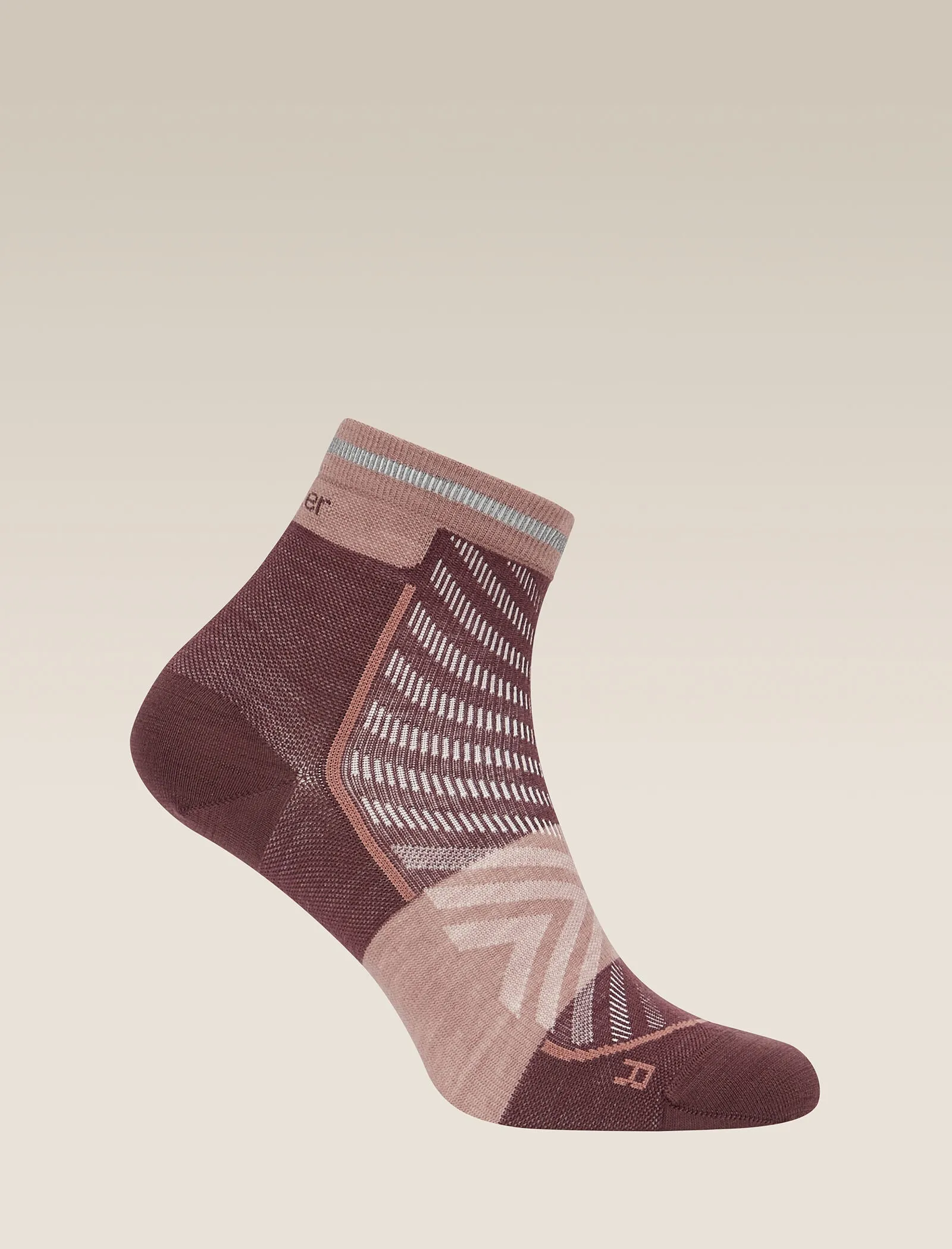 Women's Merino Blend Run+ Ultralight Mini Socks sold by Icebreaker product image thumbnail 3