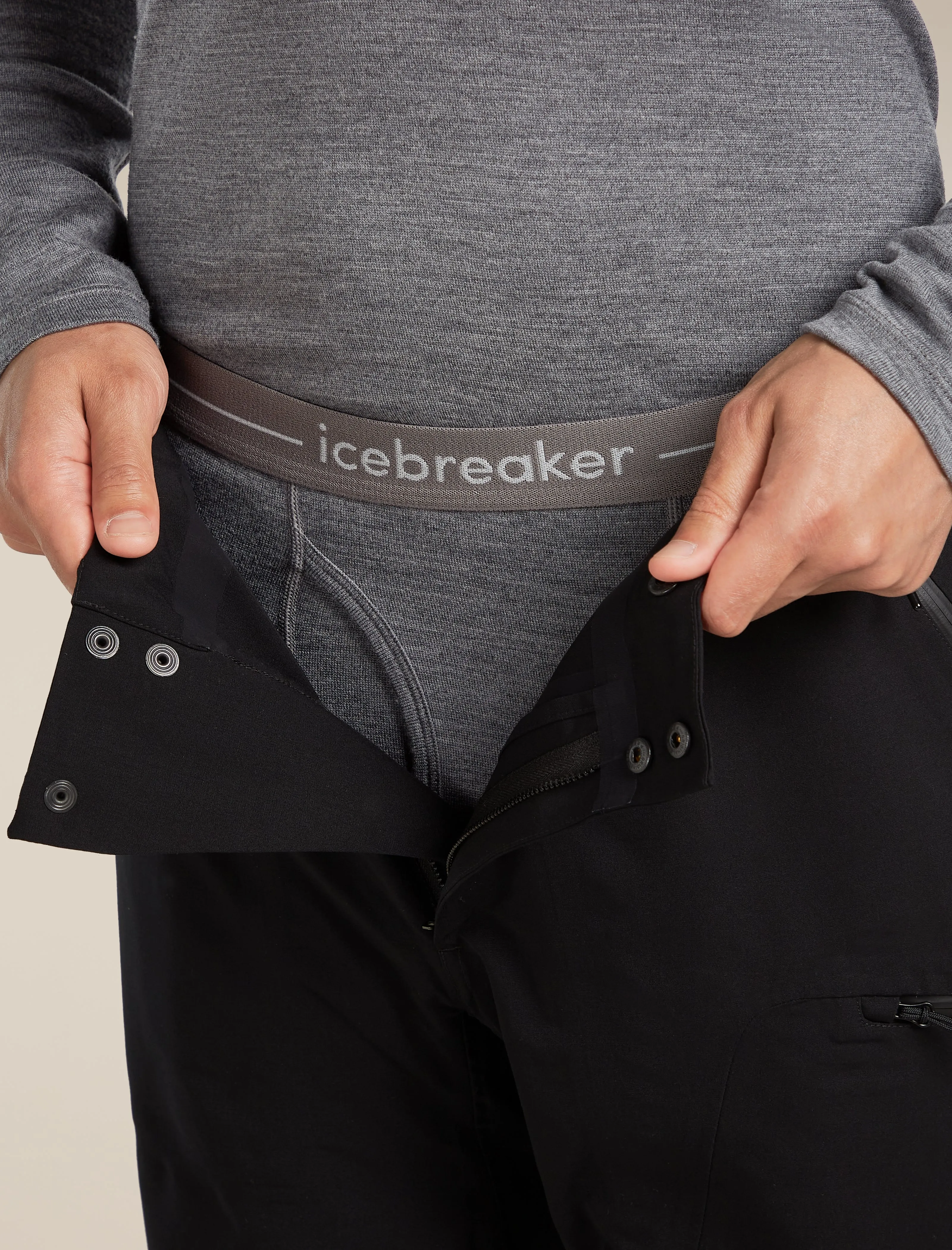 Men's Merino 260 Tech Thermal Leggings wFly sold by Icebreaker product image thumbnail 4