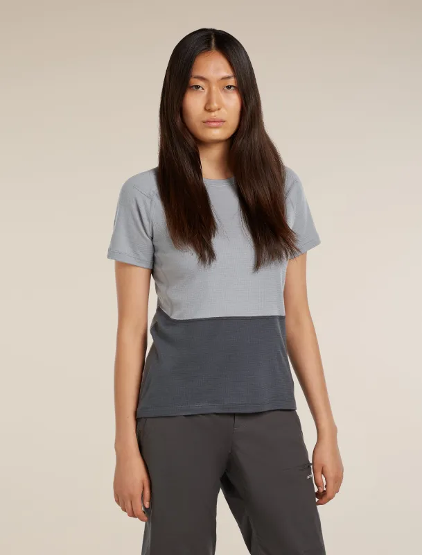 Women's Merino 200 Waffle Elevation Short Sleeve T-Shirt sold by Icebreaker
