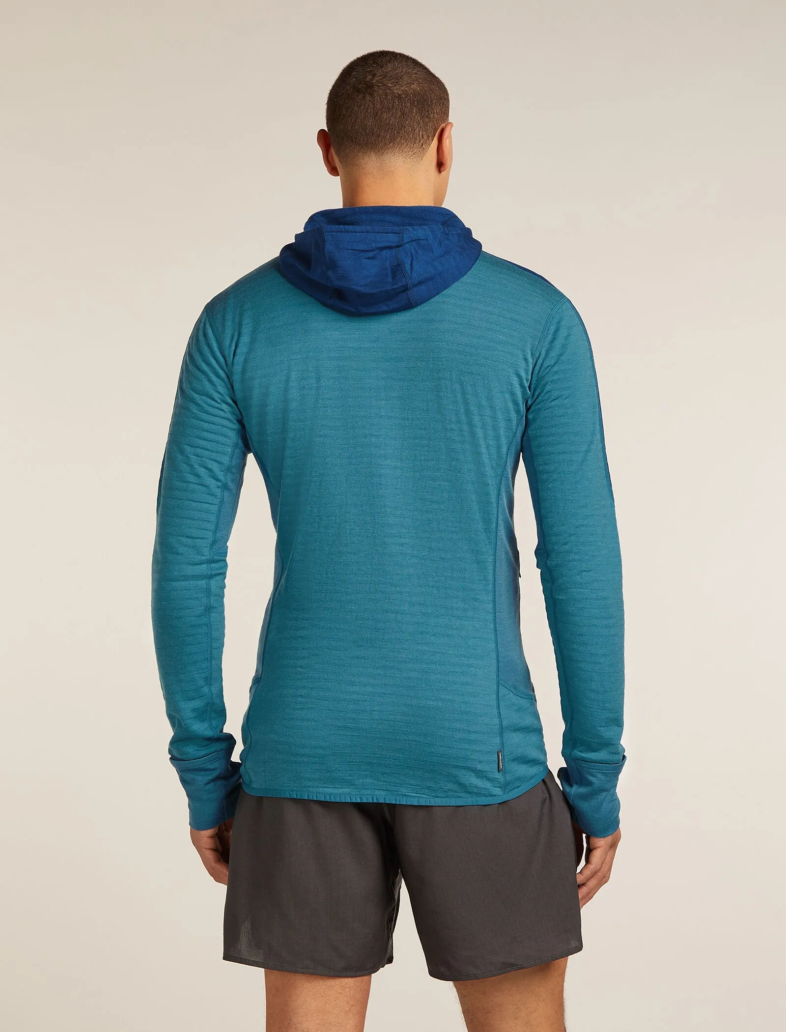 Men's Merino Blend 300 RealFleece™ Descender Long Sleeve Zip Hoodie sold by Icebreaker product image thumbnail 2