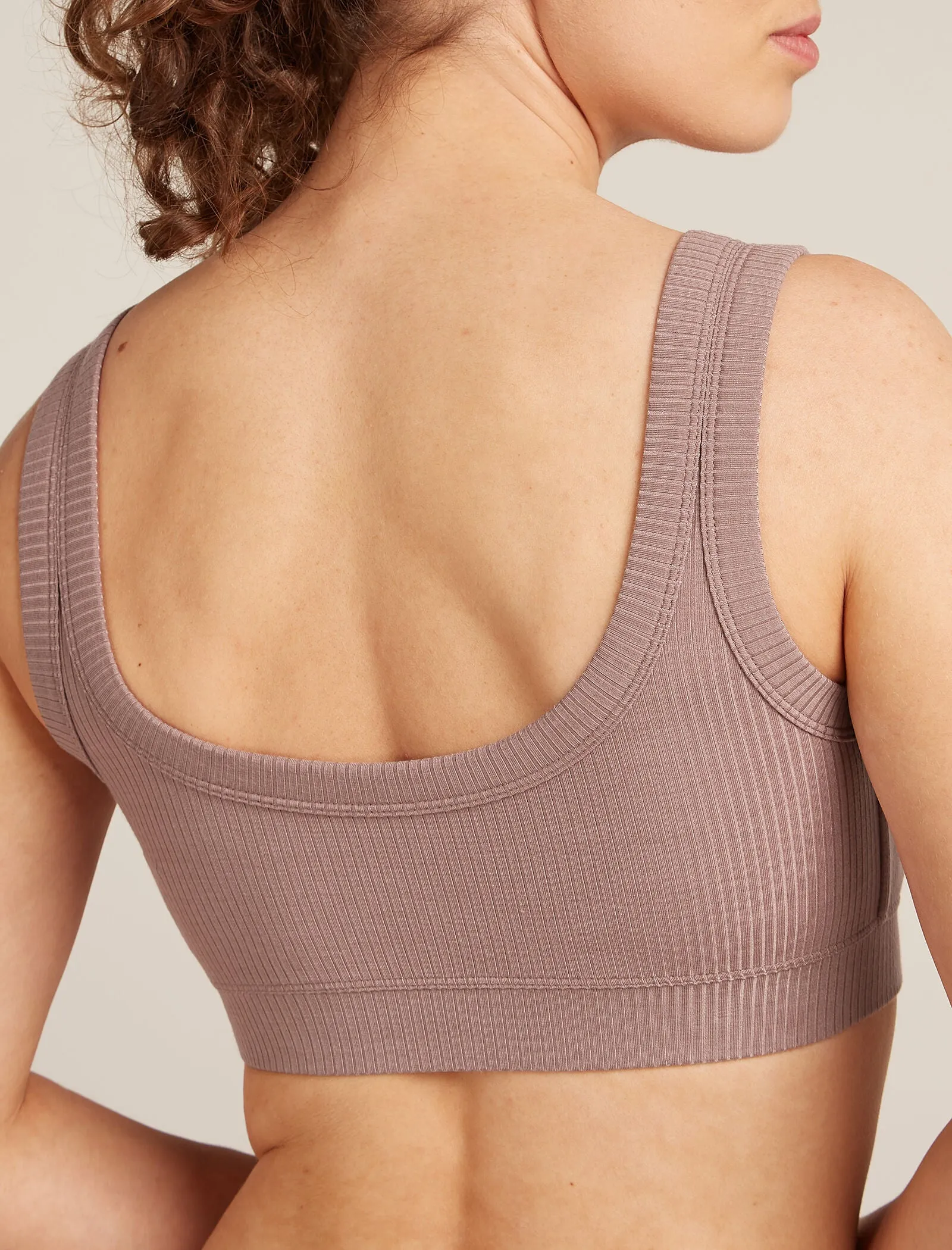 Women's Merino Blend Rib Lotus Bra sold by Icebreaker product image thumbnail 4