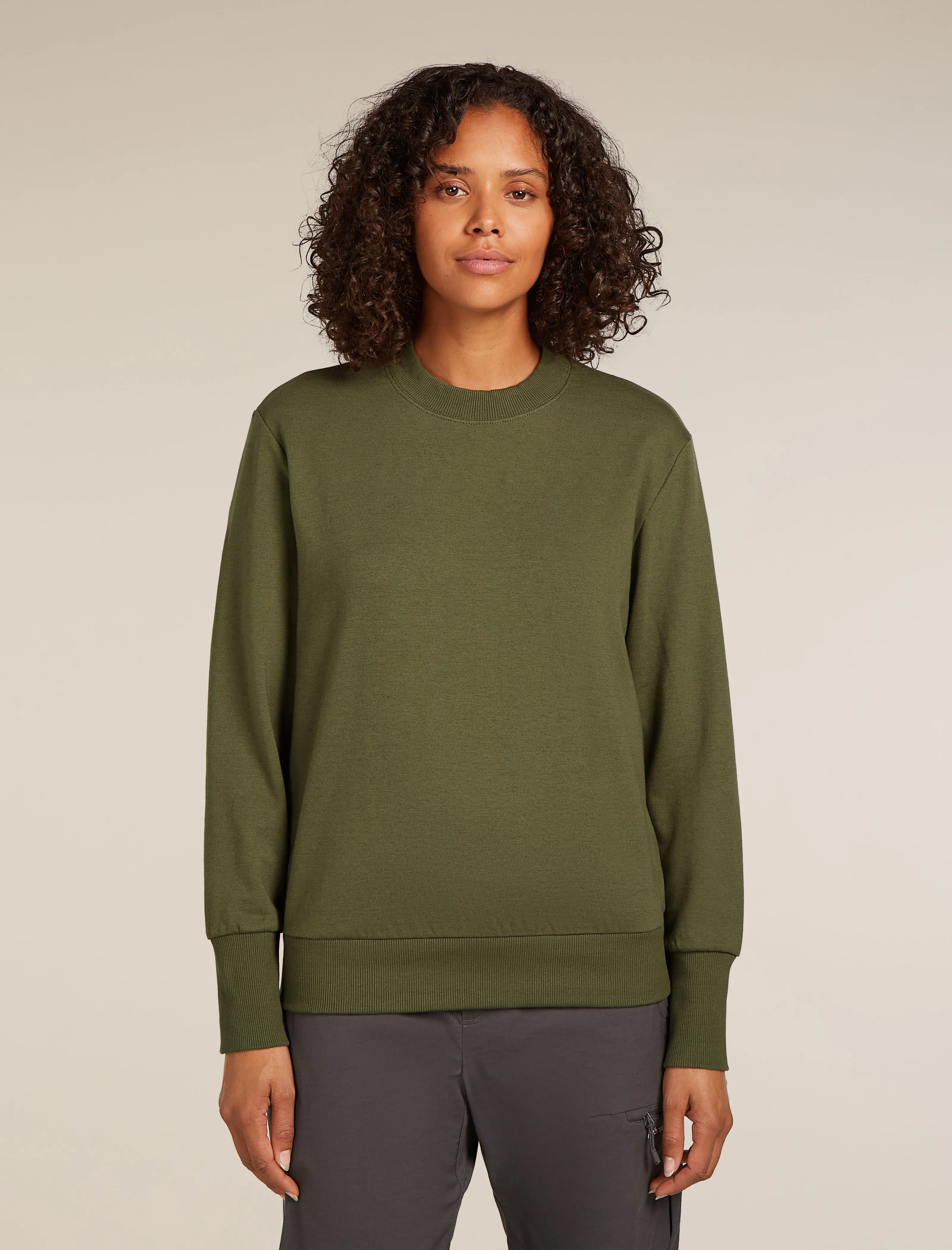 Women's Central Long Sleeve Sweatshirt sold by Icebreaker