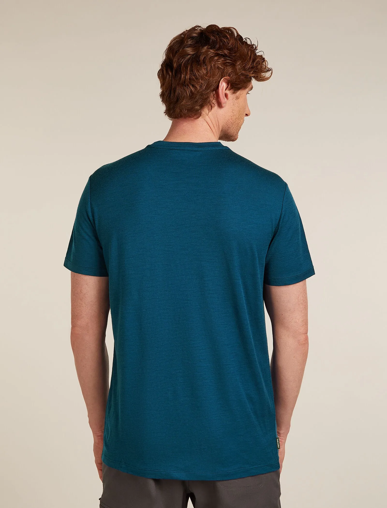 Men's Merino 150 Tech Lite Short Sleeve T-Shirt Ruapehu Round sold by Icebreaker product image thumbnail 2