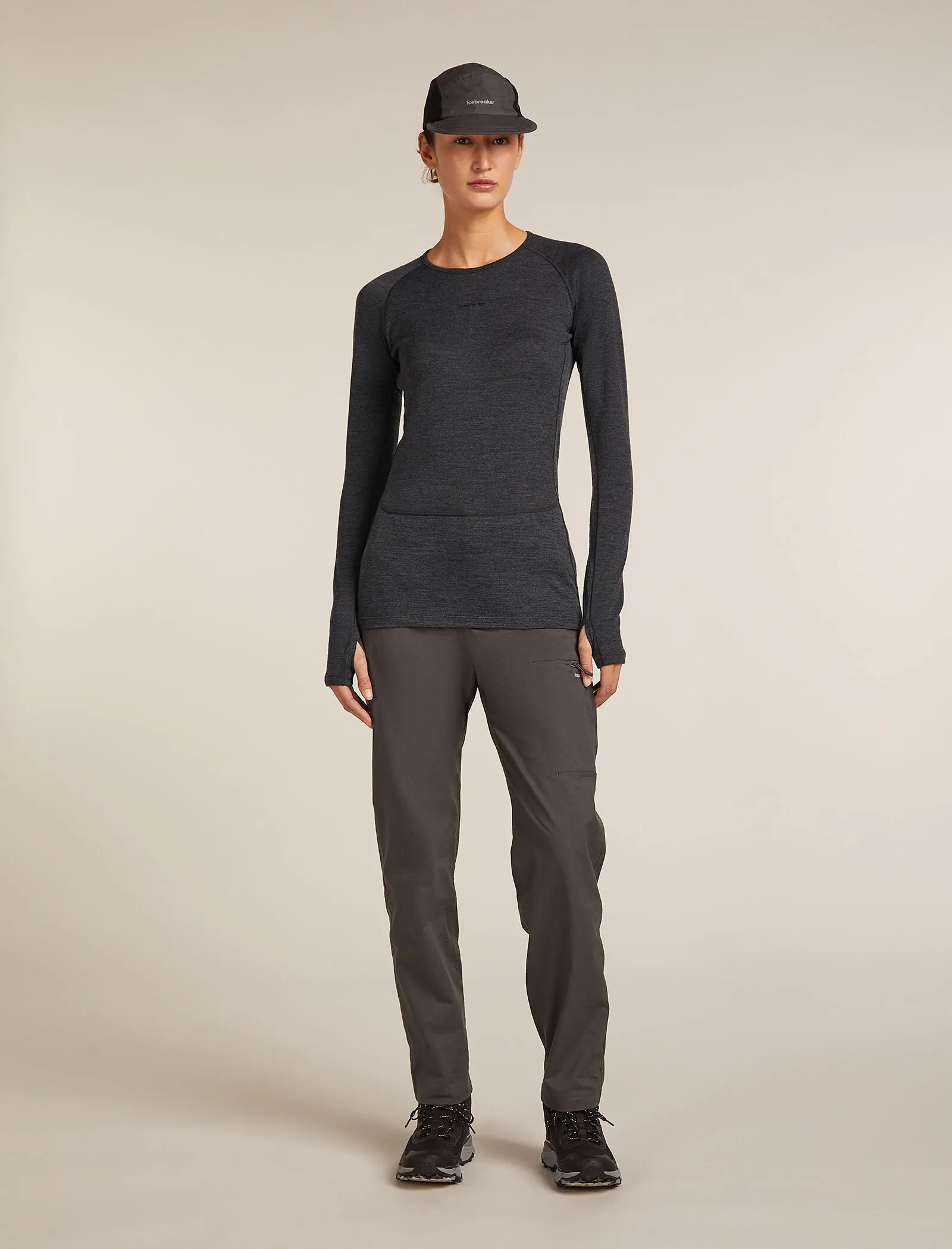 Women's Merino 260 ZoneKnit™ Long Sleeve Crewe Thermal Top sold by Icebreaker product image thumbnail 4