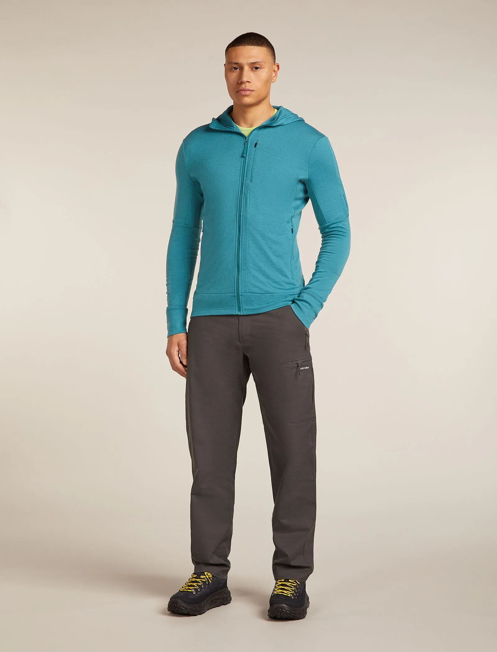 Men's Merino 260 Quantum Long Sleeve Zip Hoodie sold by Icebreaker product image thumbnail 3