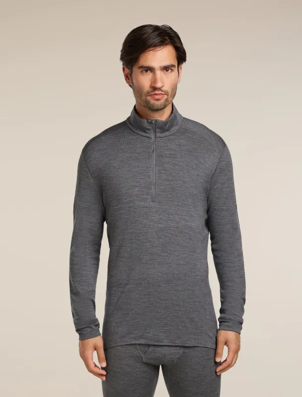 Men's Merino 260 Tech Long Sleeve Half Zip Thermal Top sold by Icebreaker