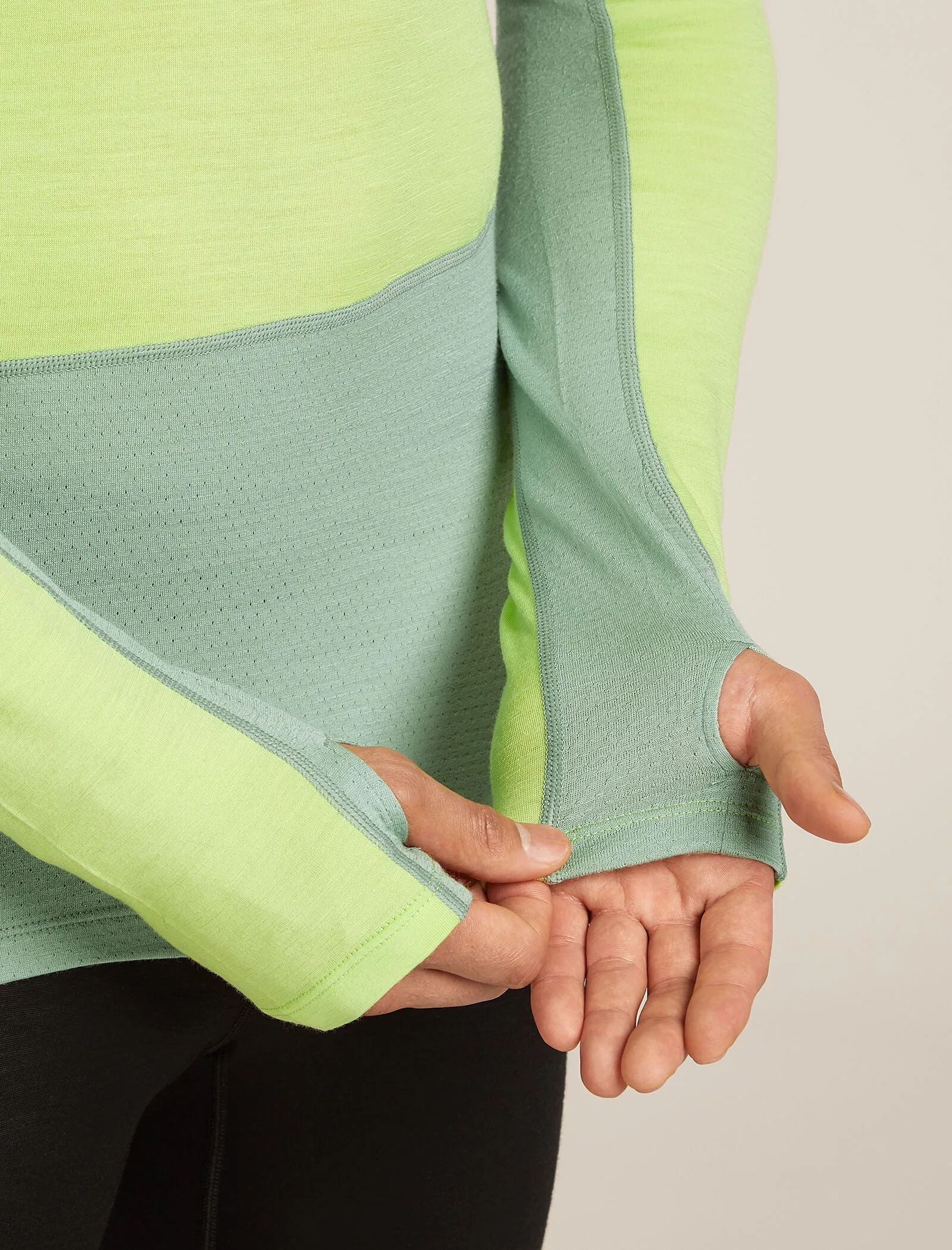 Men's Merino 200 ZoneKnit™ Long Sleeve Crewe Thermal Top sold by Icebreaker product image thumbnail 5