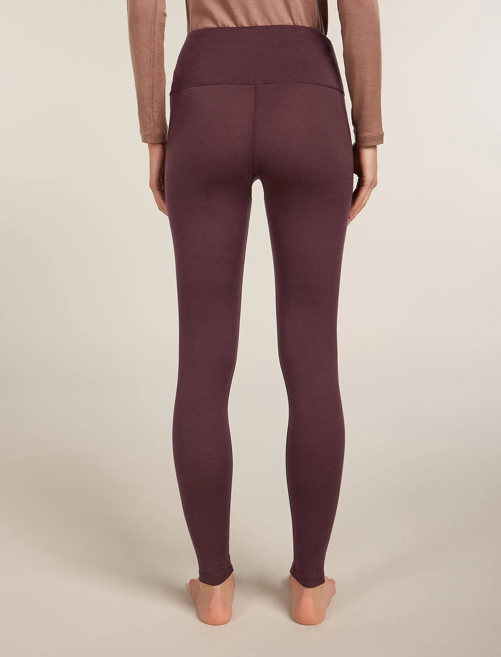 Women's Merino 200 Oasis High Rise Thermal Leggings sold by Icebreaker product image thumbnail 2