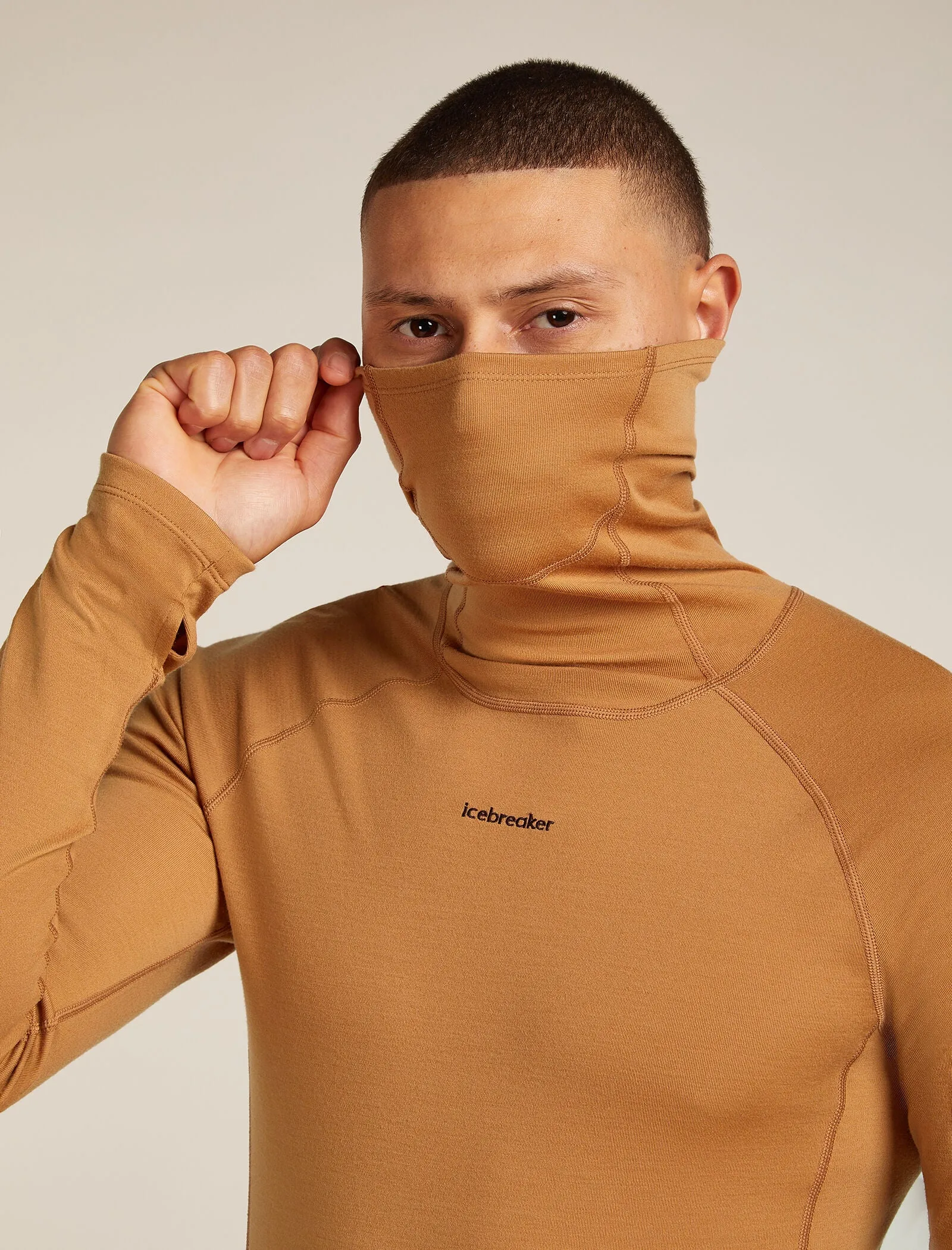 Men's 300 MerinoFine™ Polar Long Sleeve Roll Neck Thermal Top sold by Icebreaker product image thumbnail 5