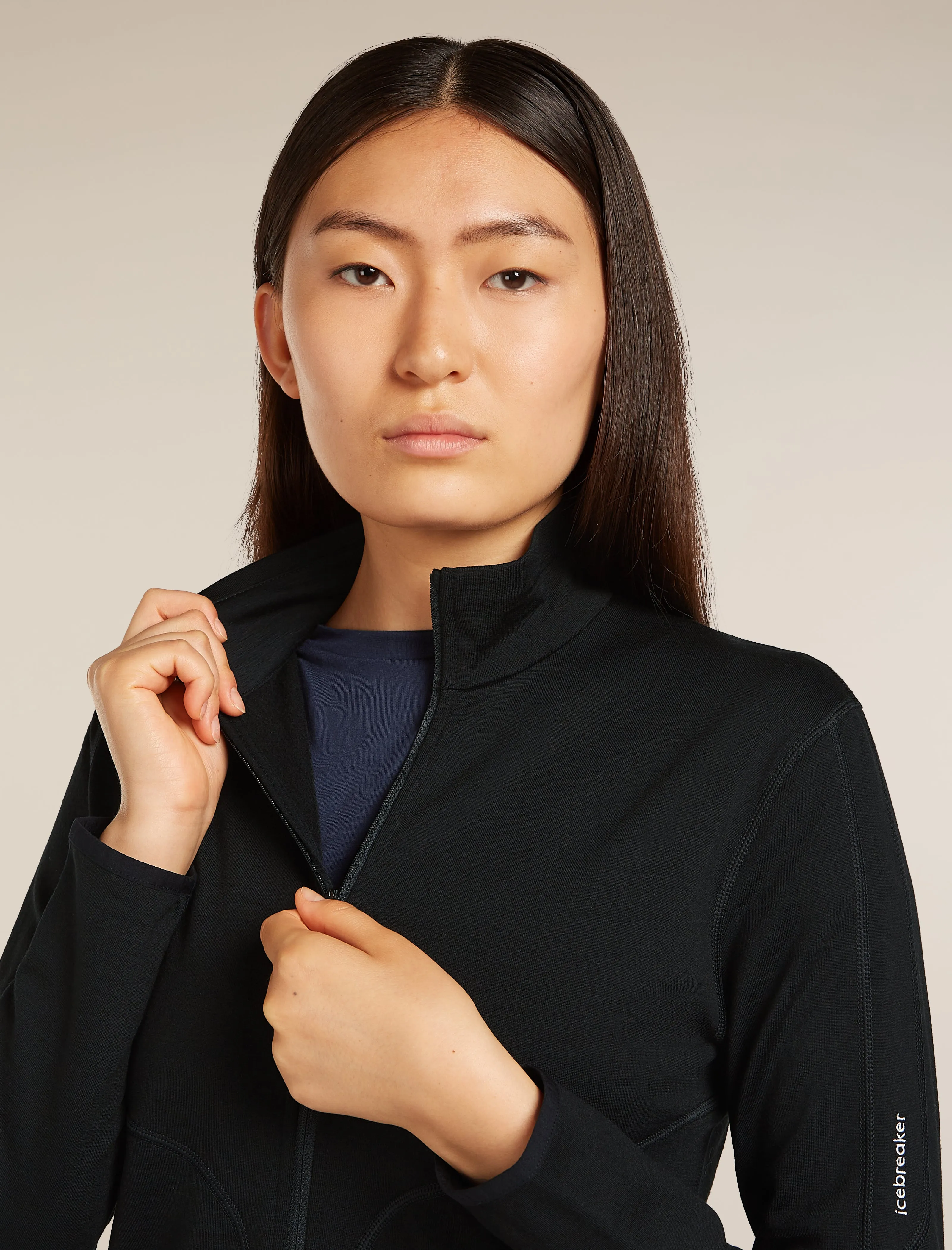 Women's Merino 560 Realfleece™ Elemental Long Sleeve Zip sold by Icebreaker product image thumbnail 5