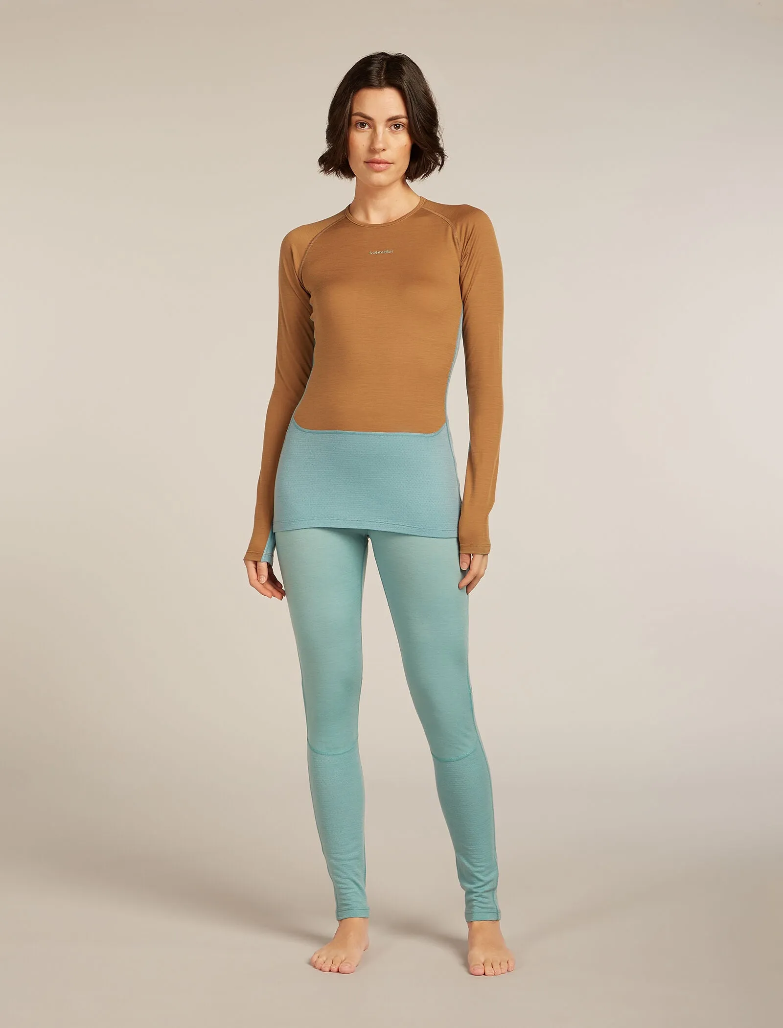 Women's Merino 200 ZoneKnit™ Long Sleeve Crewe Thermal Top sold by Icebreaker product image thumbnail 3