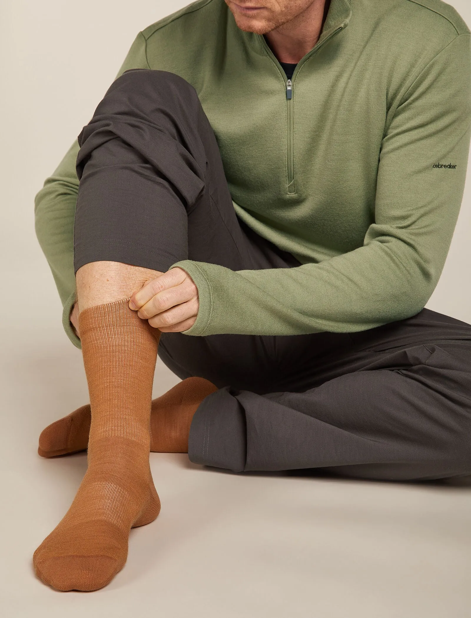 Men's Merino Lifestyle Light Crew Socks sold by Icebreaker product image thumbnail 2