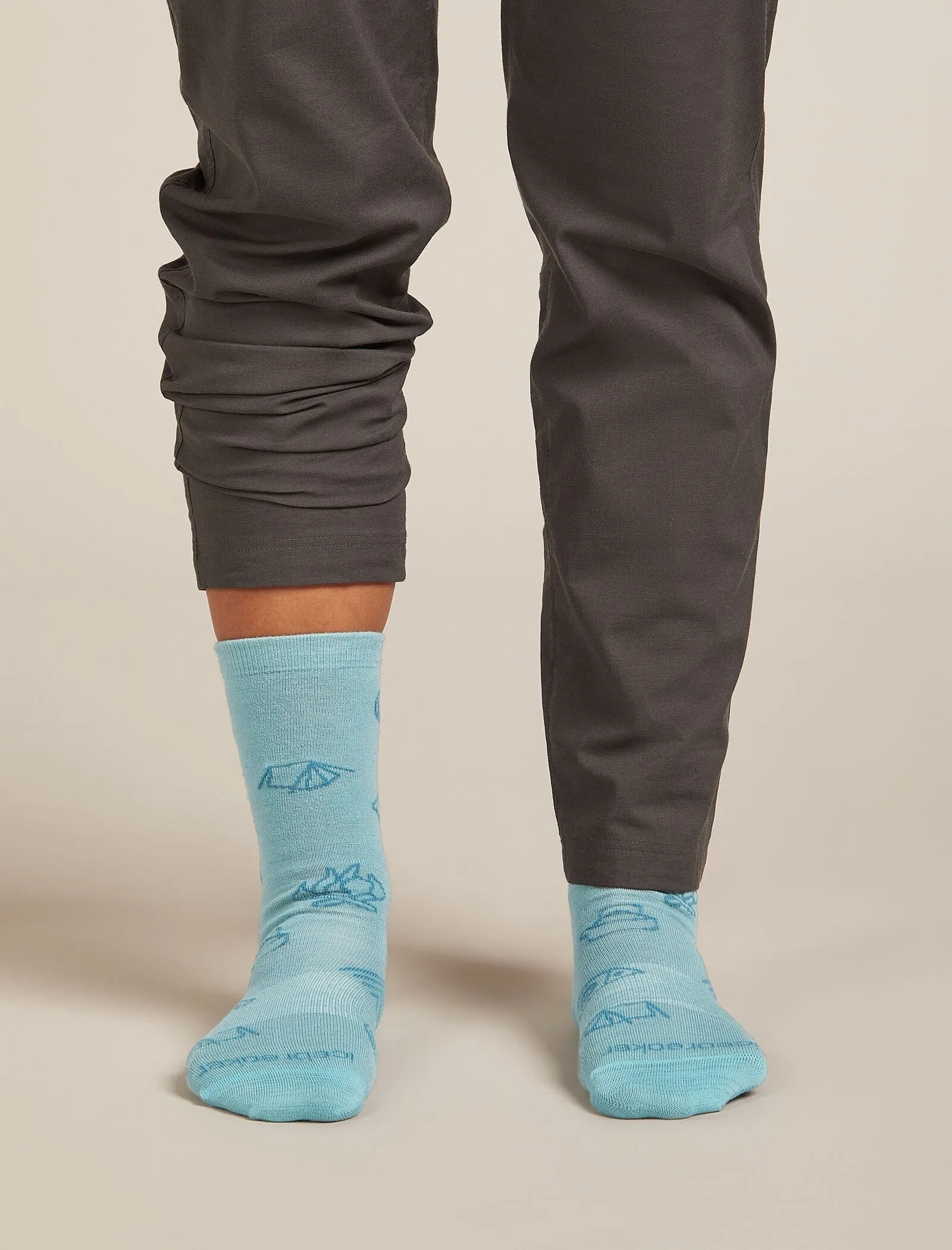 Women's Merino Lifestyle Ultralight Crew Socks Camp Essential sold by Icebreaker product image thumbnail 3