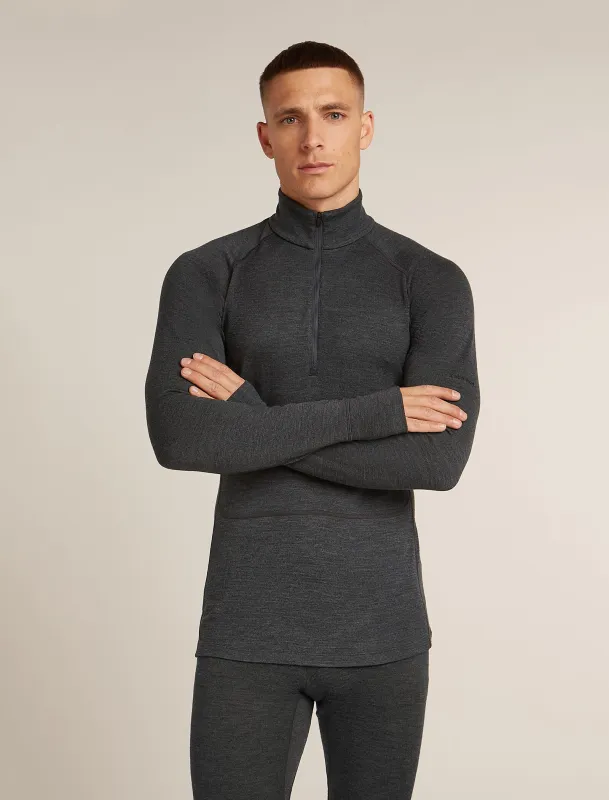 Men's Merino 260 ZoneKnit⢠Long Sleeve Half Zip Thermal Top sold by Icebreaker
