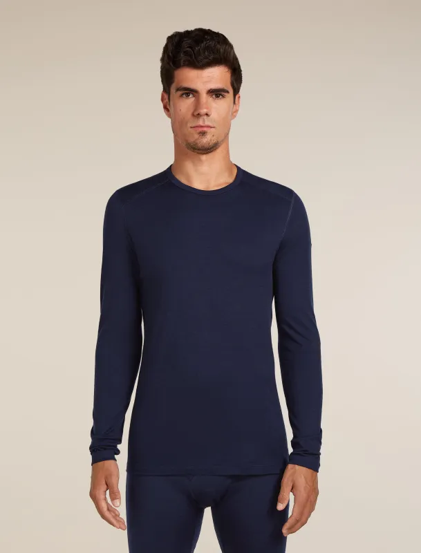 Men's Merino 200 Oasis Long Sleeve Crewe Thermal Top sold by Icebreaker