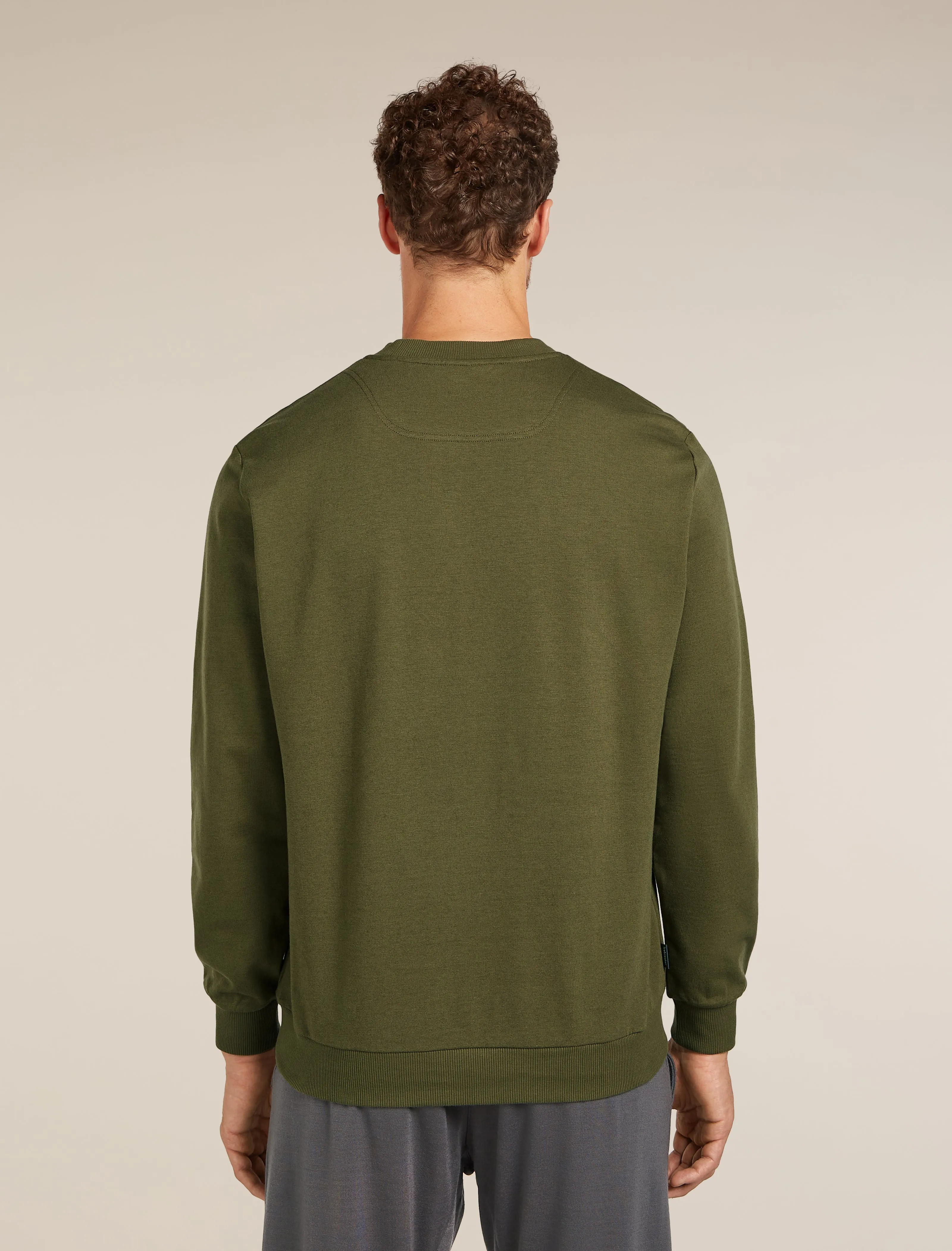 Men's Central Long Sleeve Sweatshirt sold by Icebreaker product image thumbnail 2