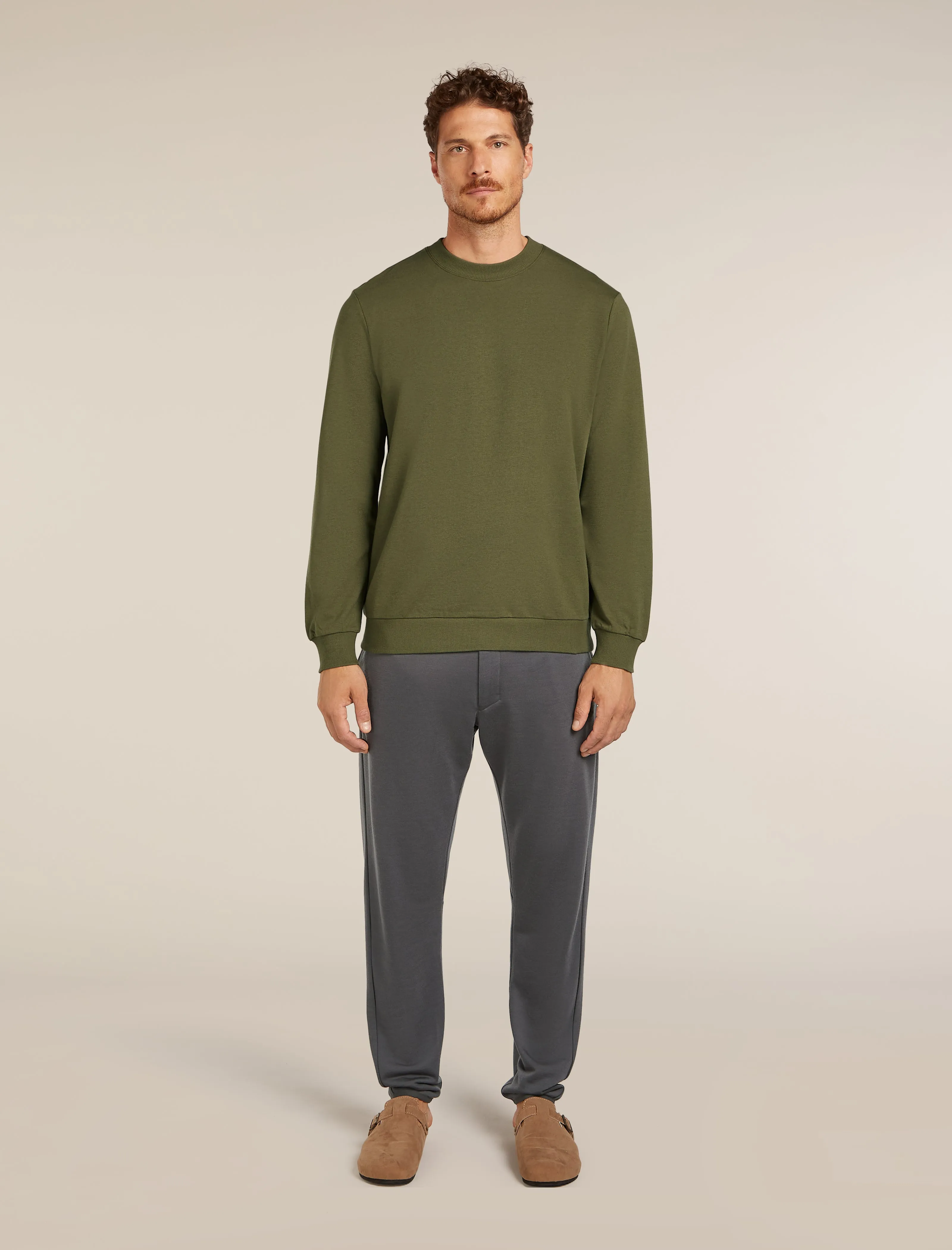 Men's Central Long Sleeve Sweatshirt sold by Icebreaker product image thumbnail 3