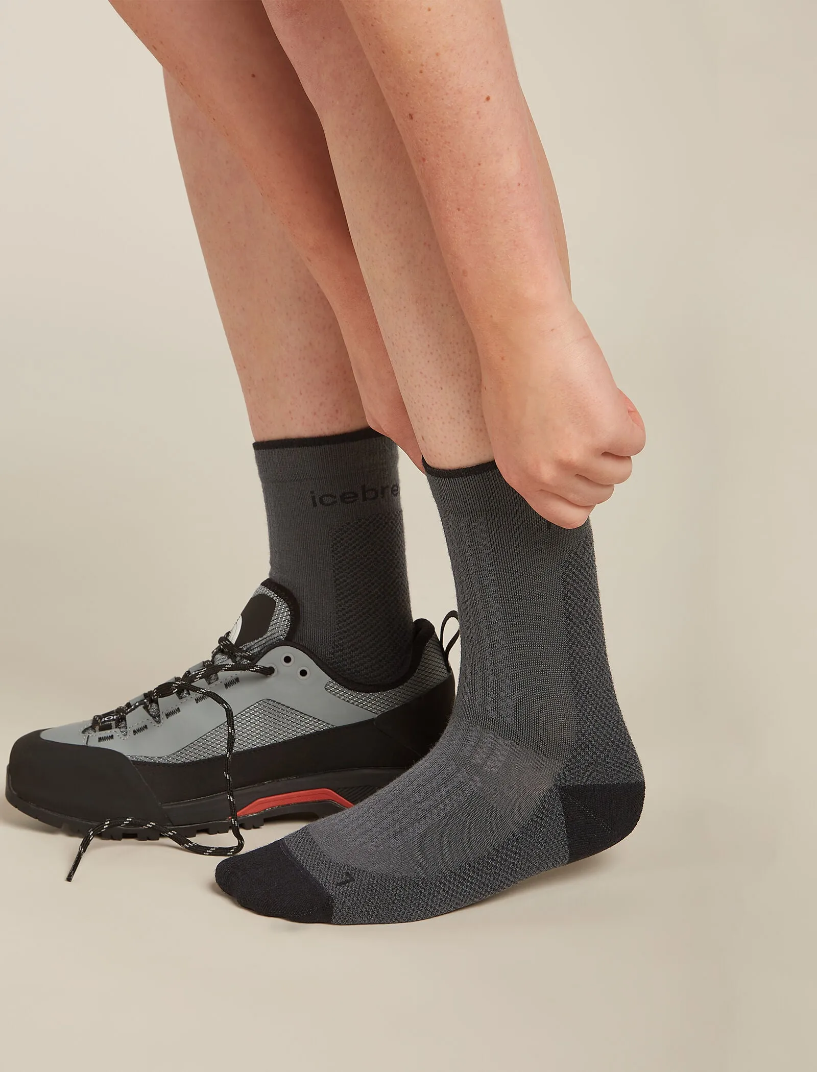 Women's Merino Hike+ Ultralight Socks Quarter sold by Icebreaker