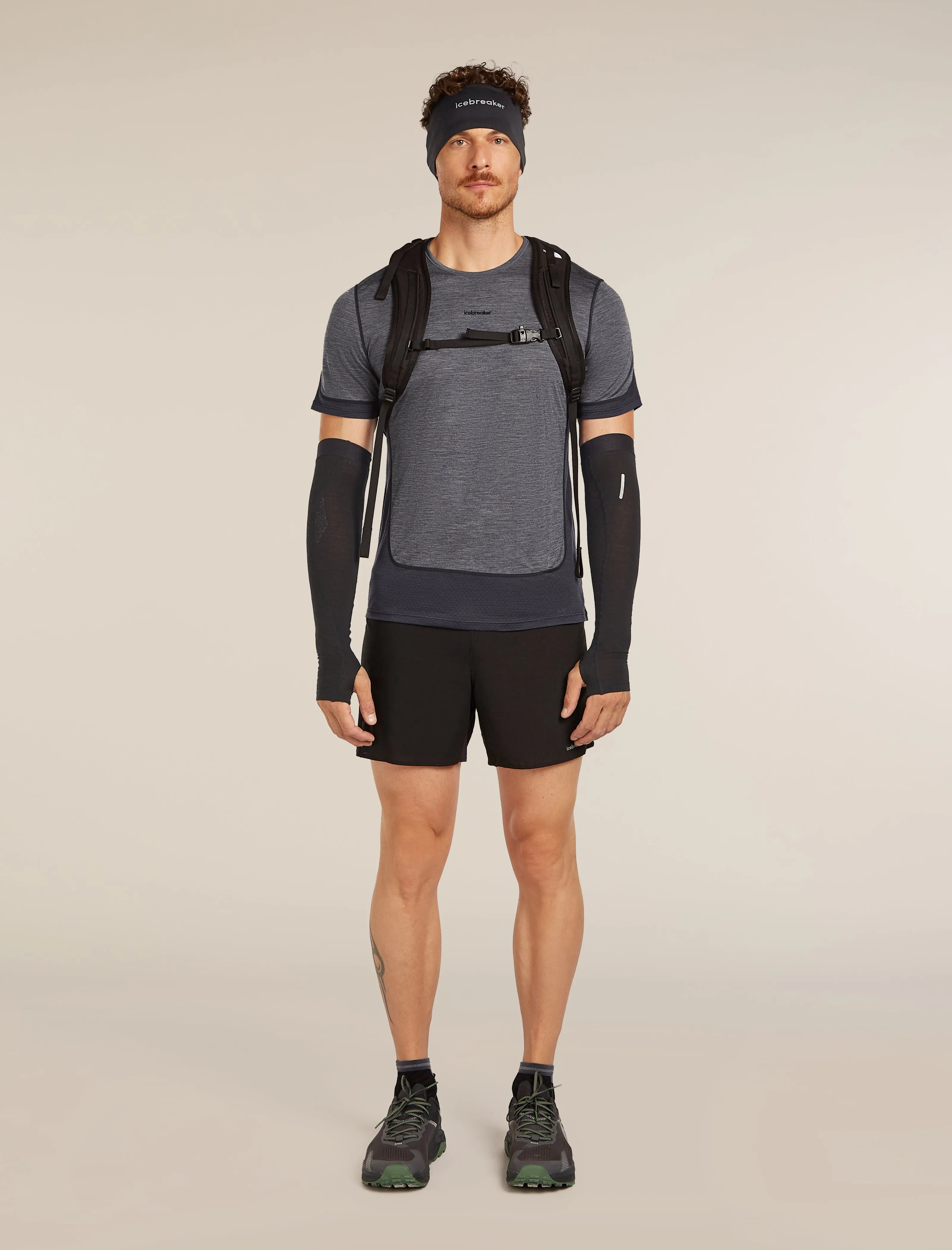 Men's Merino Blend 125 ZoneKnit™ Energy Wind Short Sleeve T-Shirt sold by Icebreaker product image thumbnail 4