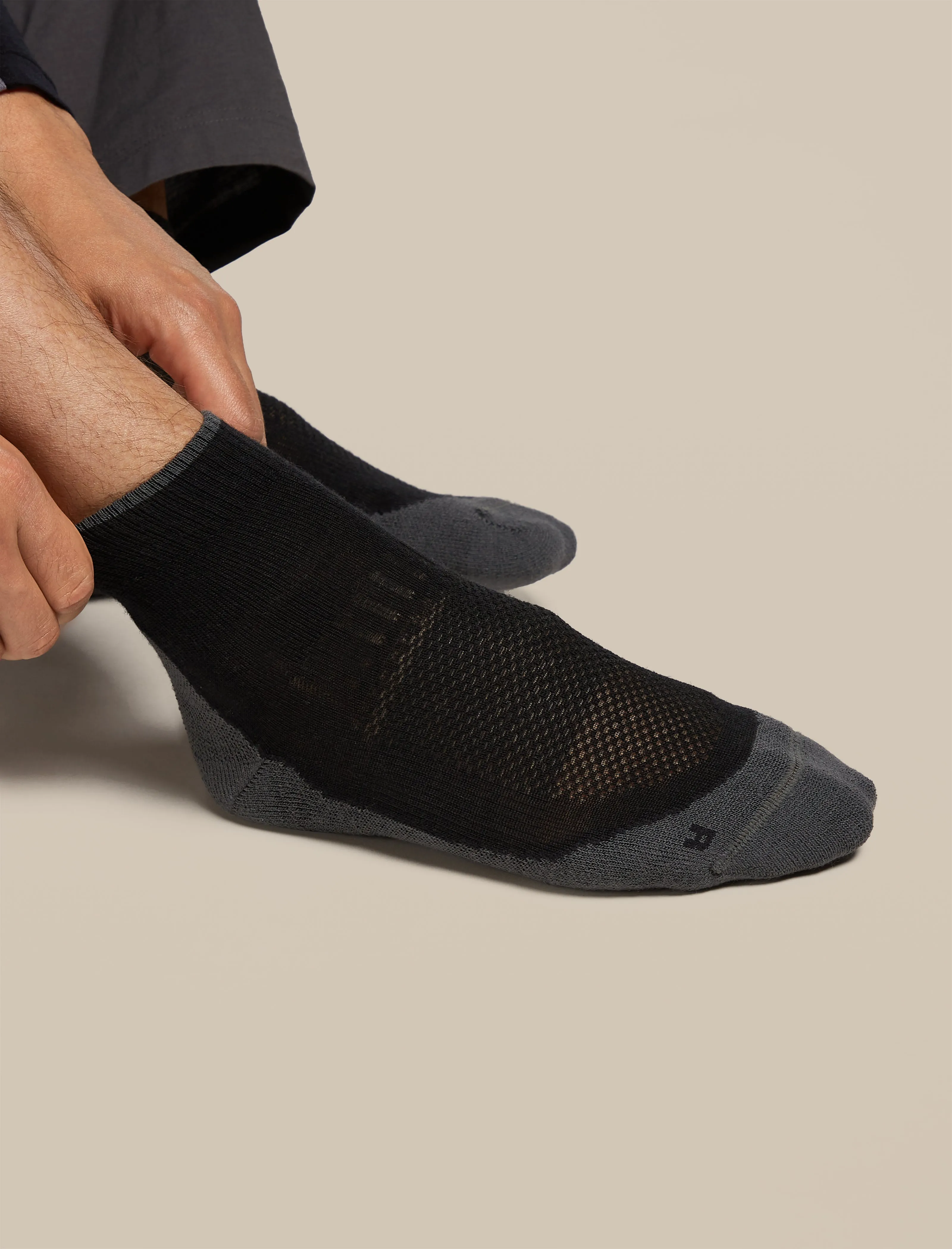 Men's Merino Hike+ Light Mini Socks sold by Icebreaker product image thumbnail 2