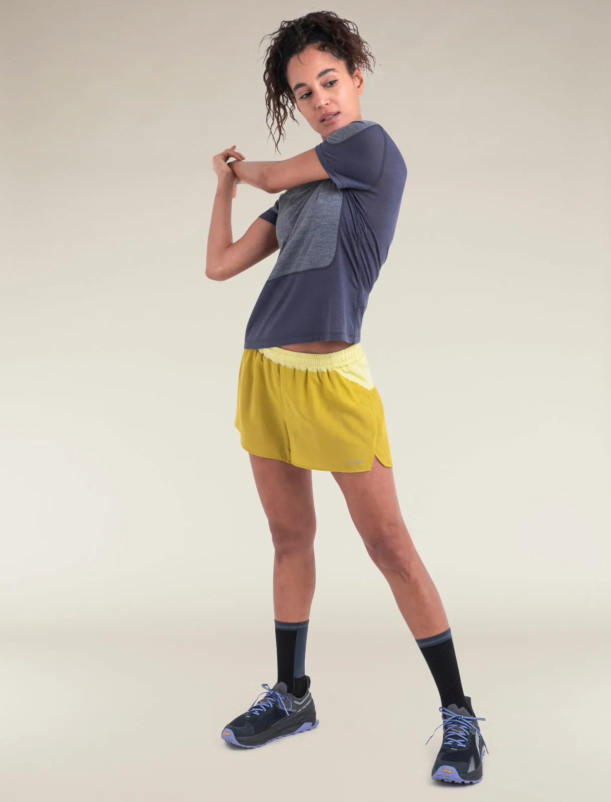 Women's Merino Blend 125 ZoneKnit™ Energy Wind Short Sleeve T-Shirt sold by Icebreaker product image thumbnail 5
