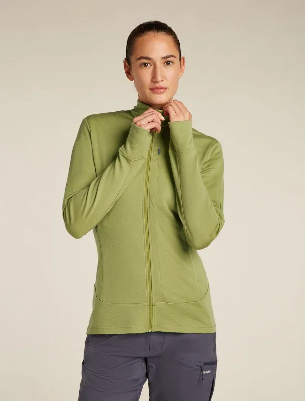 Women's Merino 260 Quantum Long Sleeve Zip Jacket sold by Icebreaker