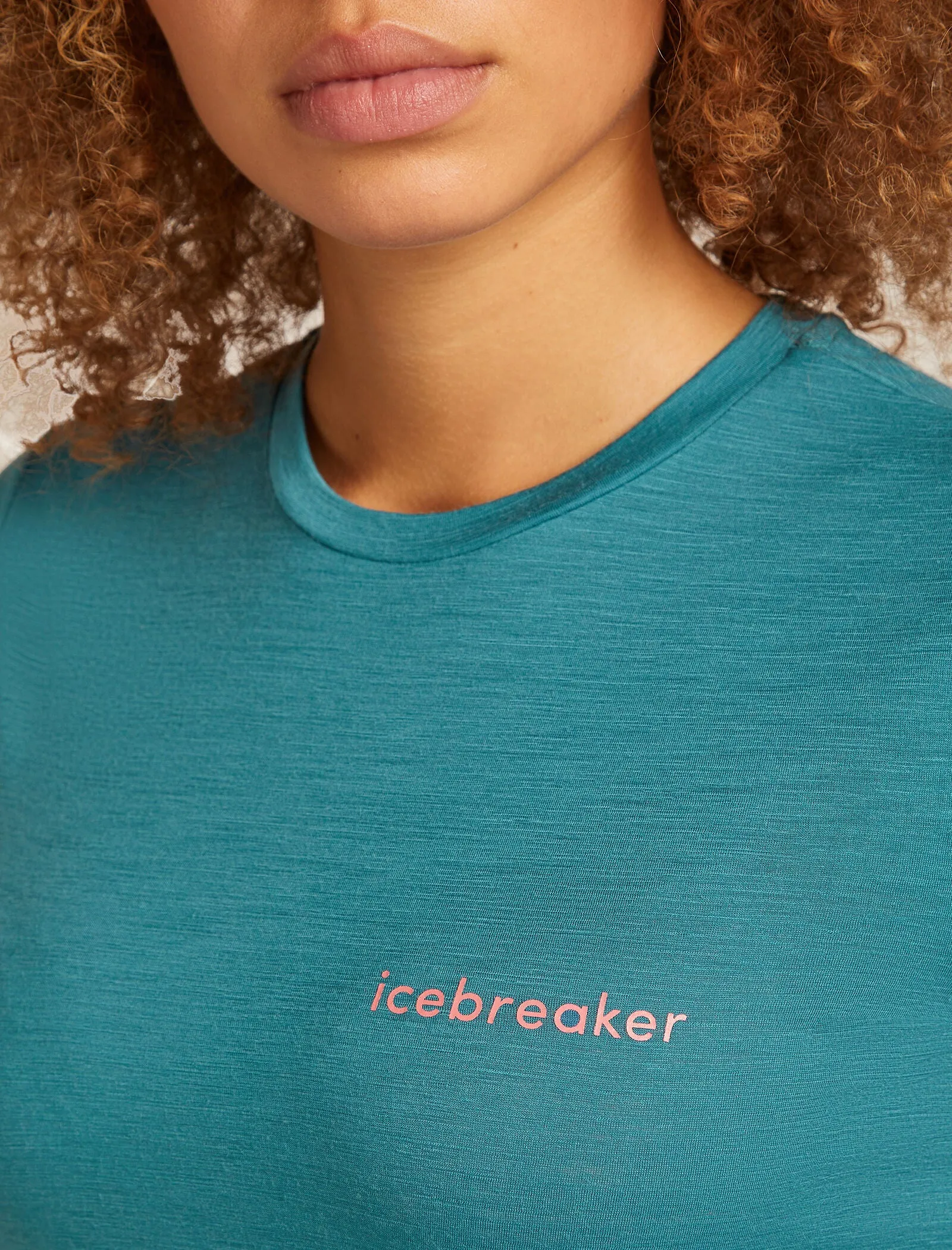 Women's Merino 150 Tech Lite Short Sleeve T-Shirt IB Wordmark sold by Icebreaker product image thumbnail 5