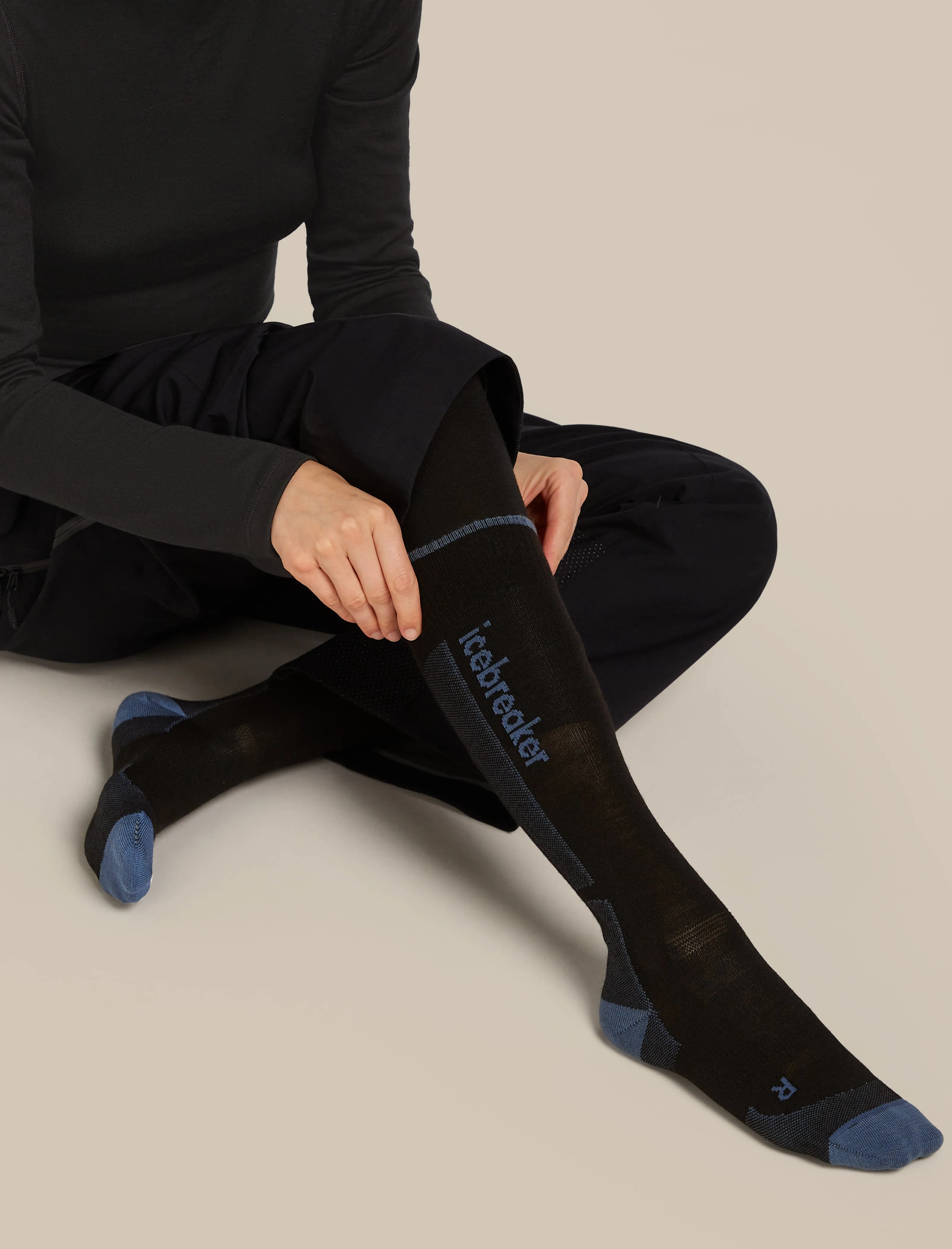 Women's Merino Ski+ Ultralight Over The Calf Socks sold by Icebreaker product image thumbnail 2