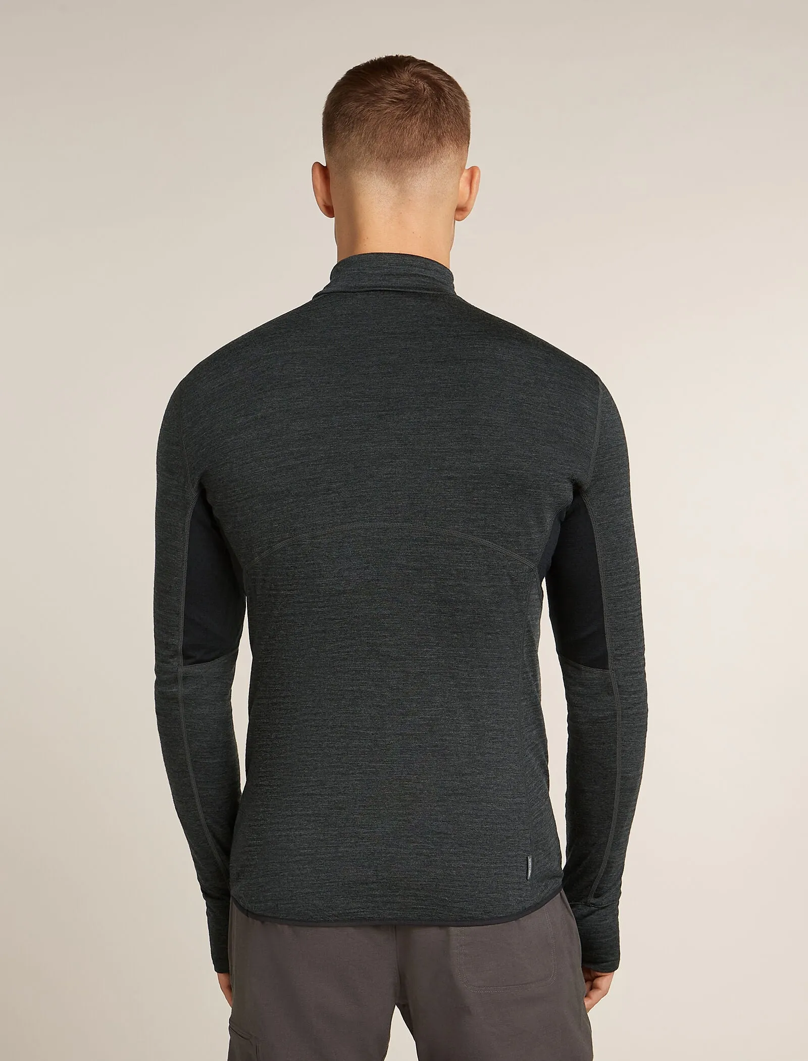 Men's Merino Blend 200 Realfleece™ Descender Long Sleeve Half Zip Top sold by Icebreaker product image thumbnail 2