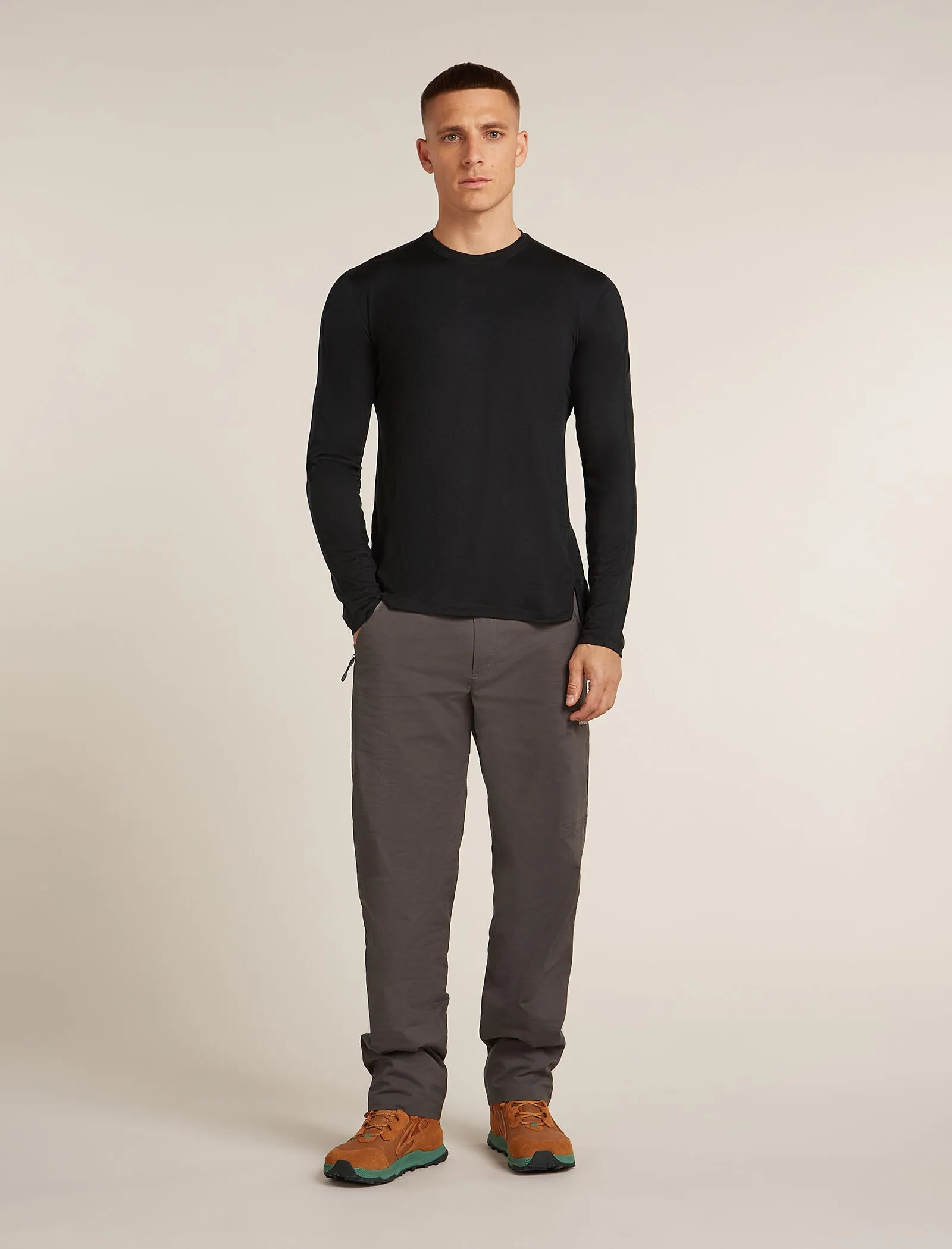 Men's 150 MerinoFine™ Ace Long Sleeve Tee UPF sold by Icebreaker product image thumbnail 3