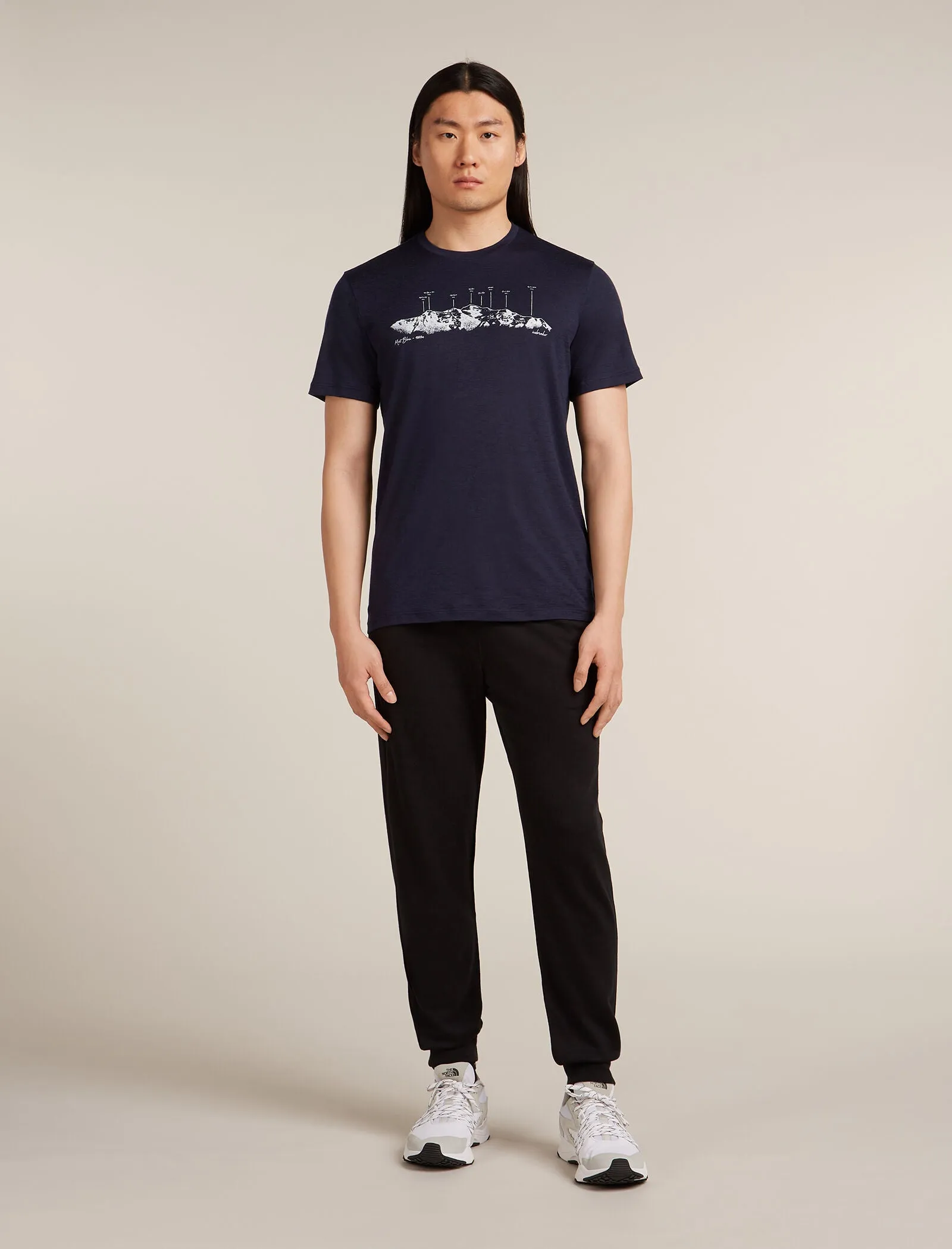 Men's Merino 150 Tech Lite Short Sleeve T-Shirt The Peaks sold by Icebreaker product image thumbnail 3