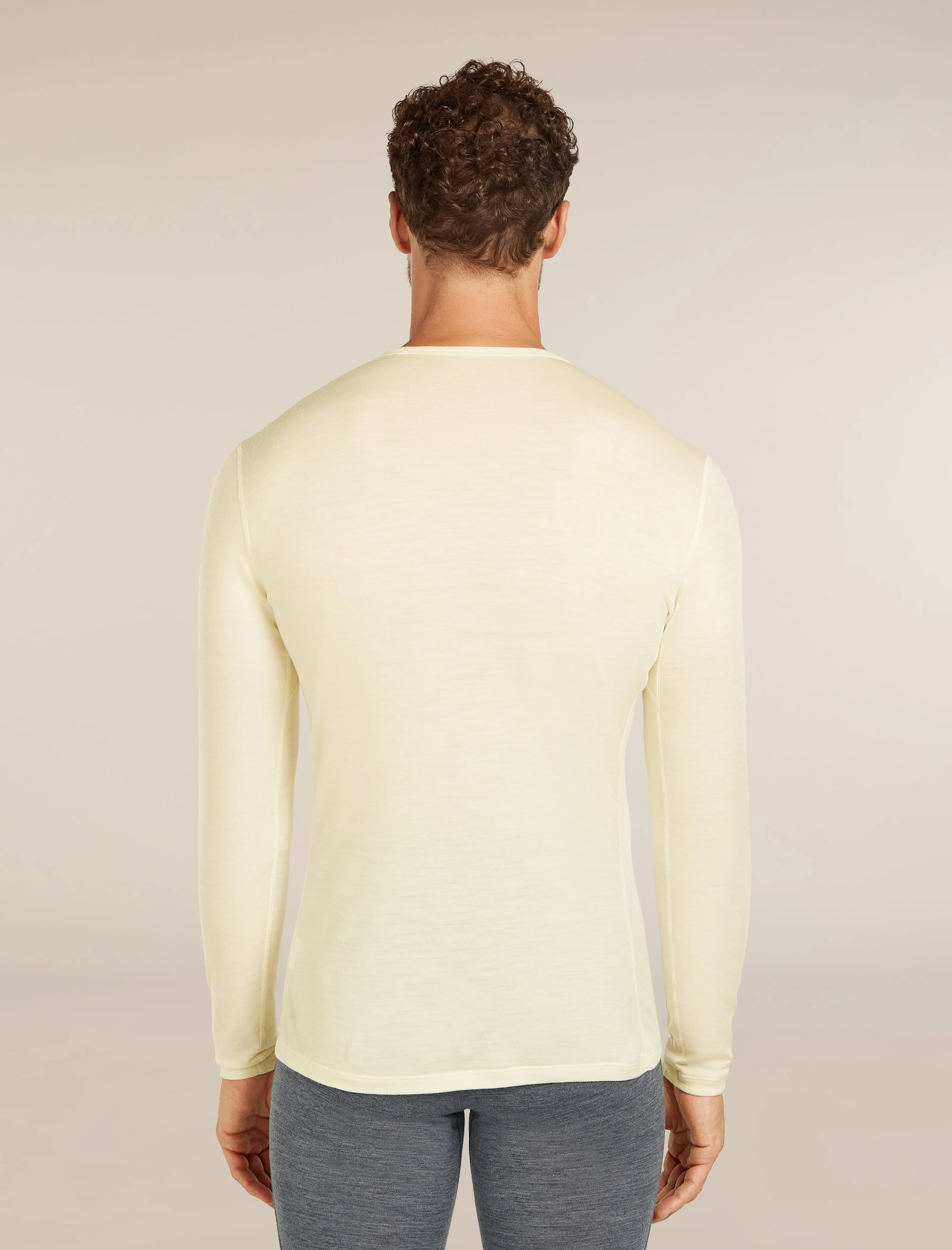 Men's Merino 200 Oasis Long Sleeve Crewe Thermal Top sold by Icebreaker product image thumbnail 2