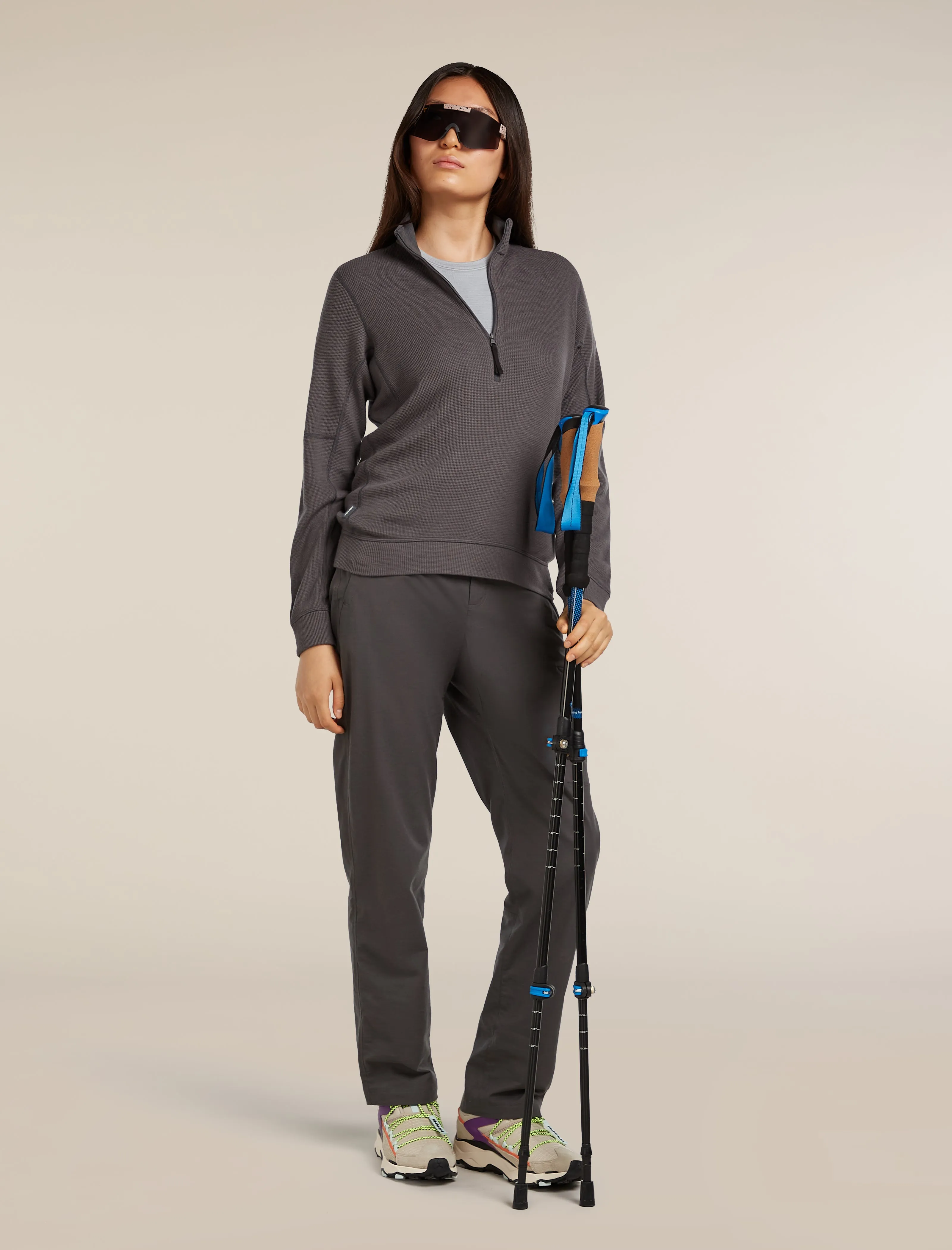 Women's Merino 200 Waffle Elevation Short Sleeve T-Shirt sold by Icebreaker product image thumbnail 4