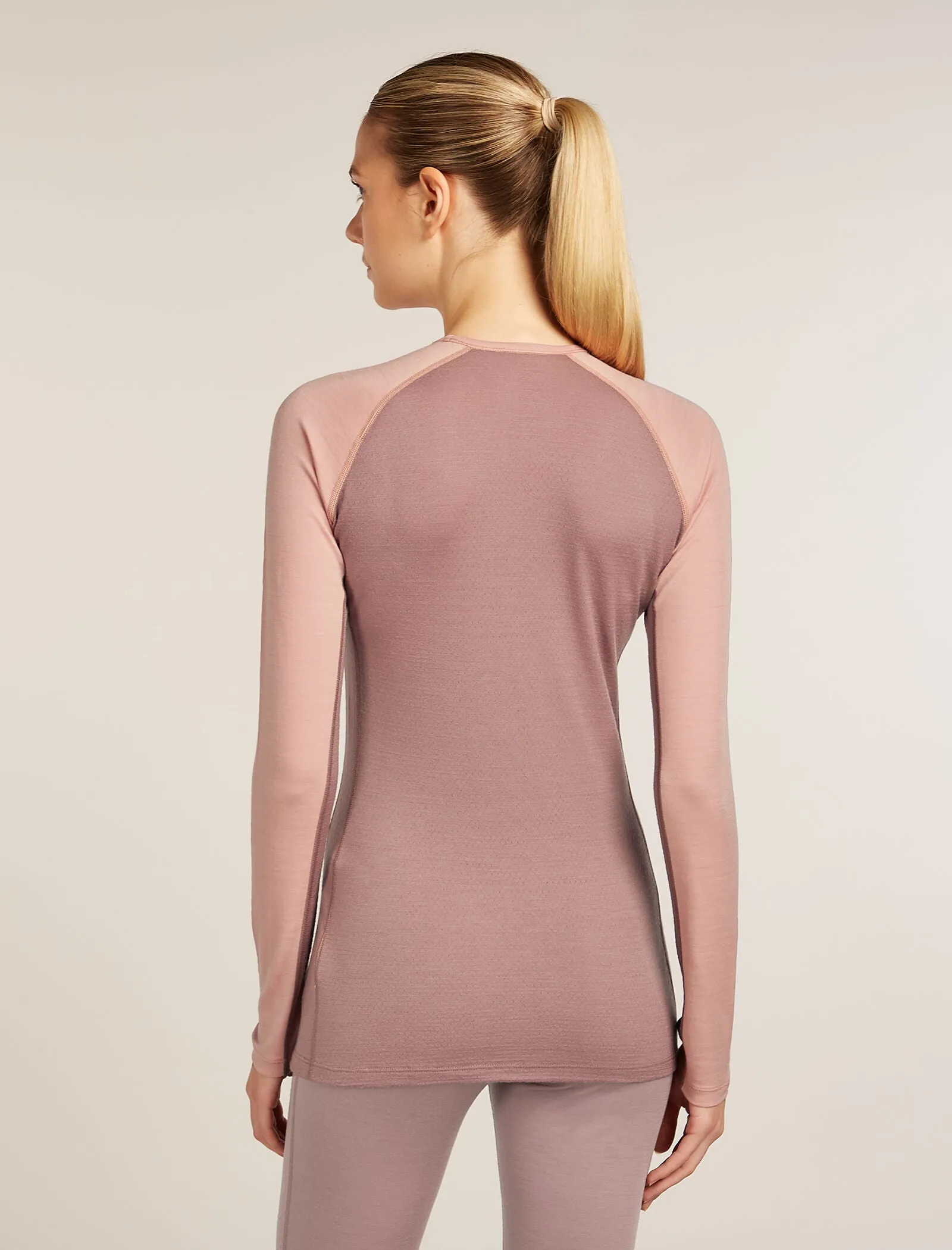 Women's Merino 200 ZoneKnit™ Long Sleeve Crewe Thermal Top sold by Icebreaker product image thumbnail 2