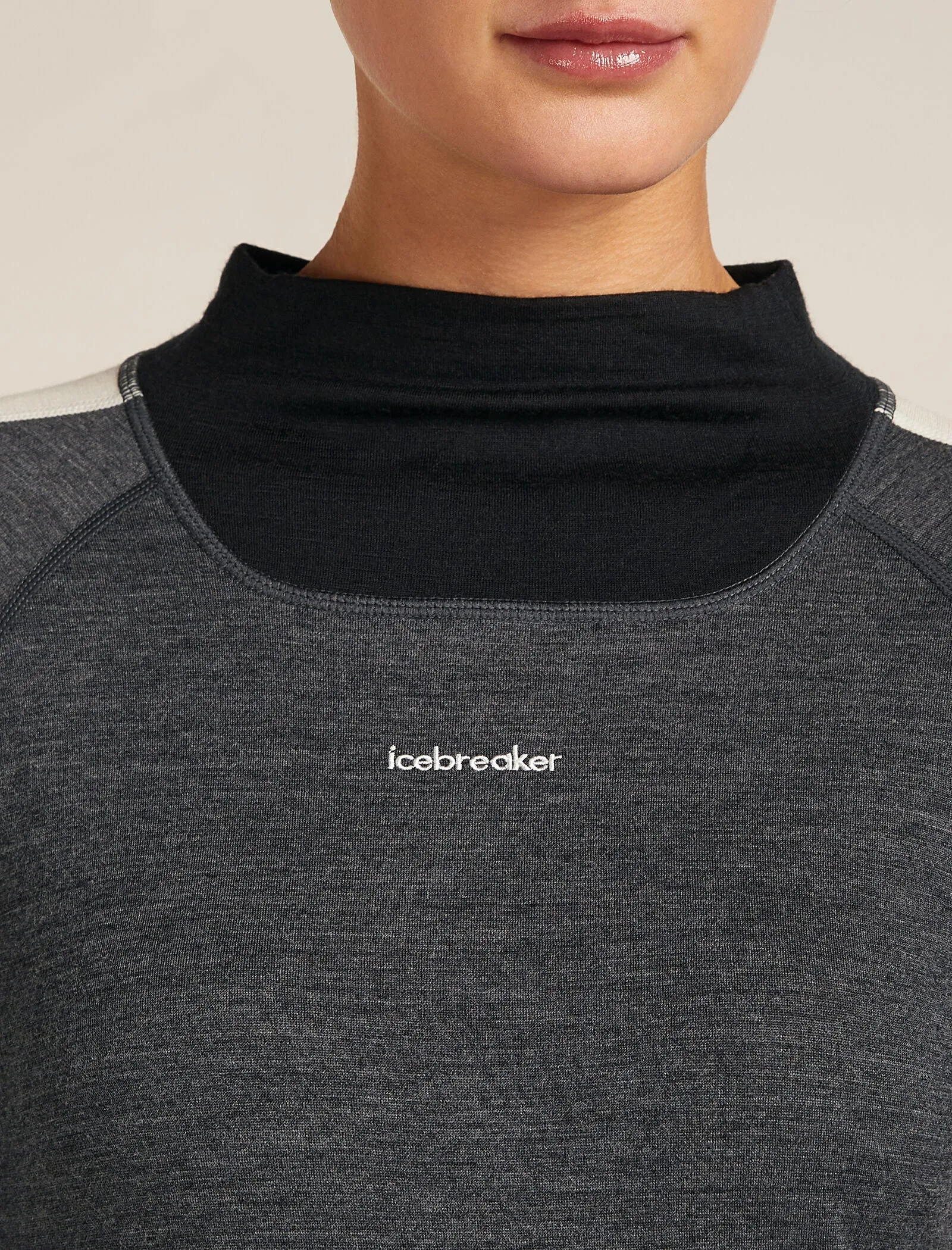 Women's Merino 200 Oasis+ Long Sleeve High Neck Thermal Top sold by Icebreaker product image thumbnail 5