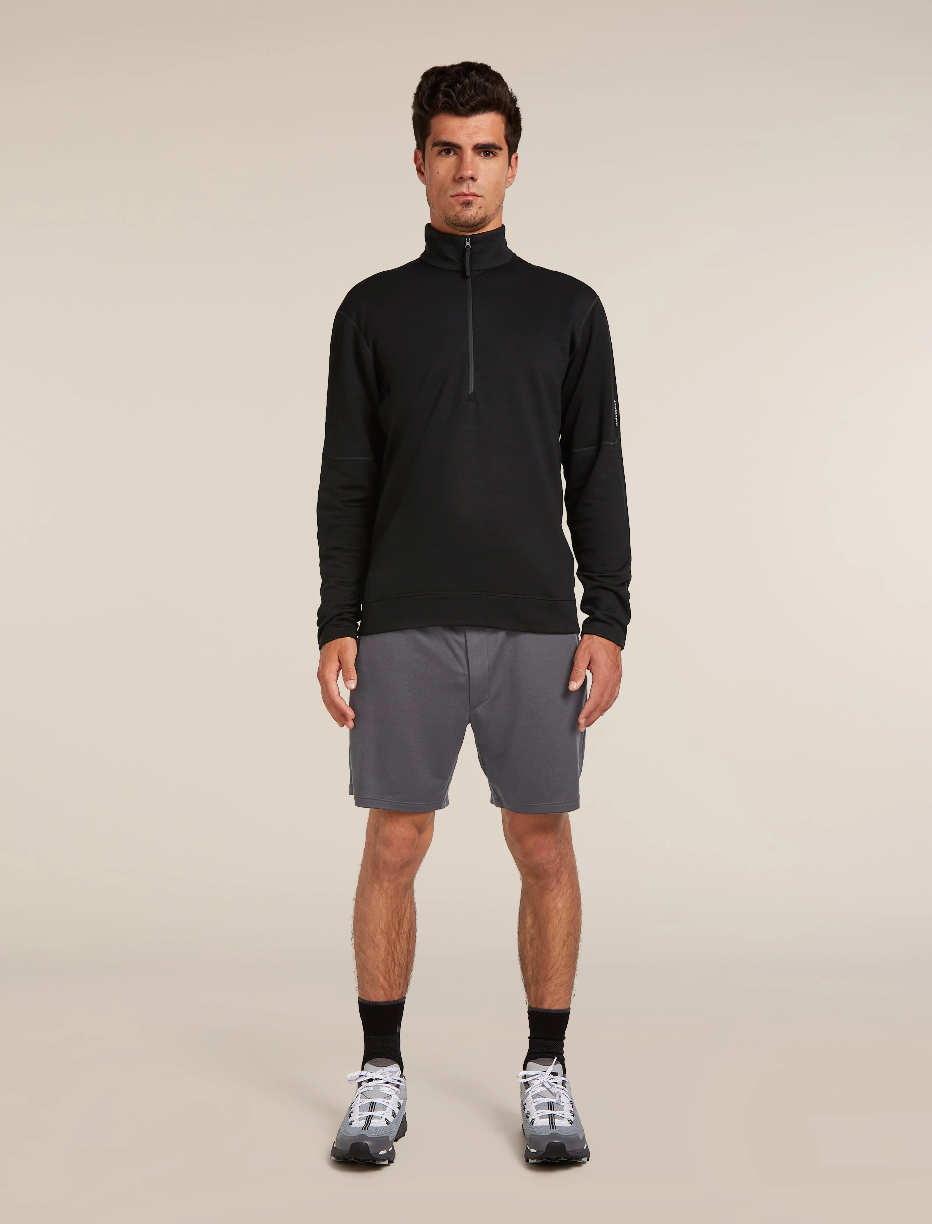 Men's Merino 360 Realfleece™ Elemental Long Sleeve Half Zip Top sold by Icebreaker product image thumbnail 3