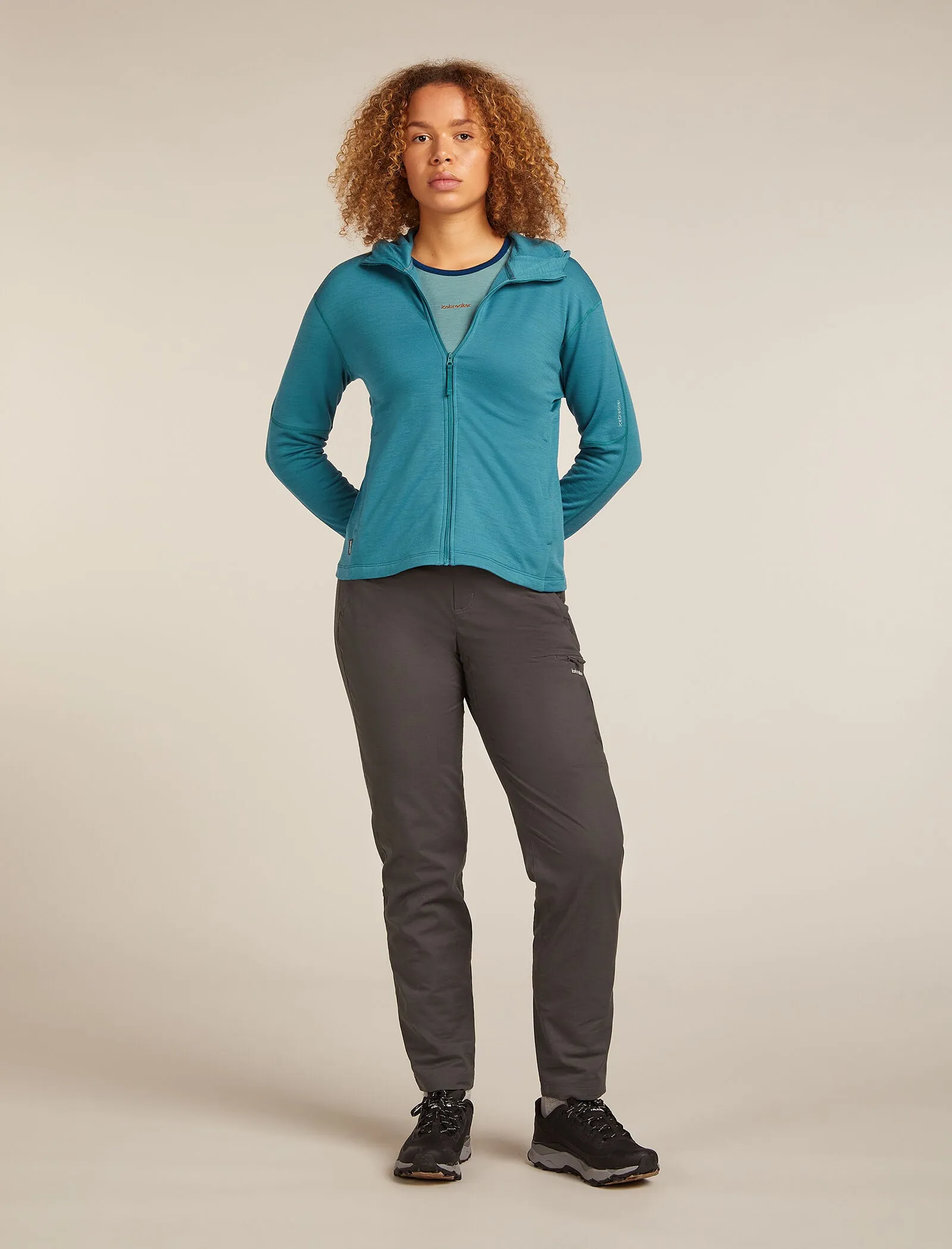 Women's Merino 360 Realfleece™ Elemental Long Sleeve Zip Hoodie sold by Icebreaker product image thumbnail 3