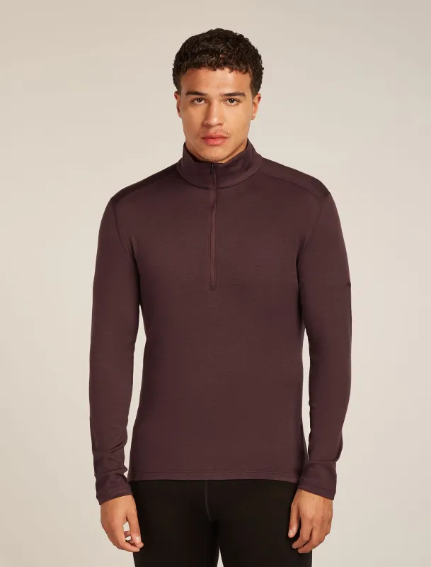 Men's Merino 260 Tech Long Sleeve Half Zip Thermal Top sold by Icebreaker